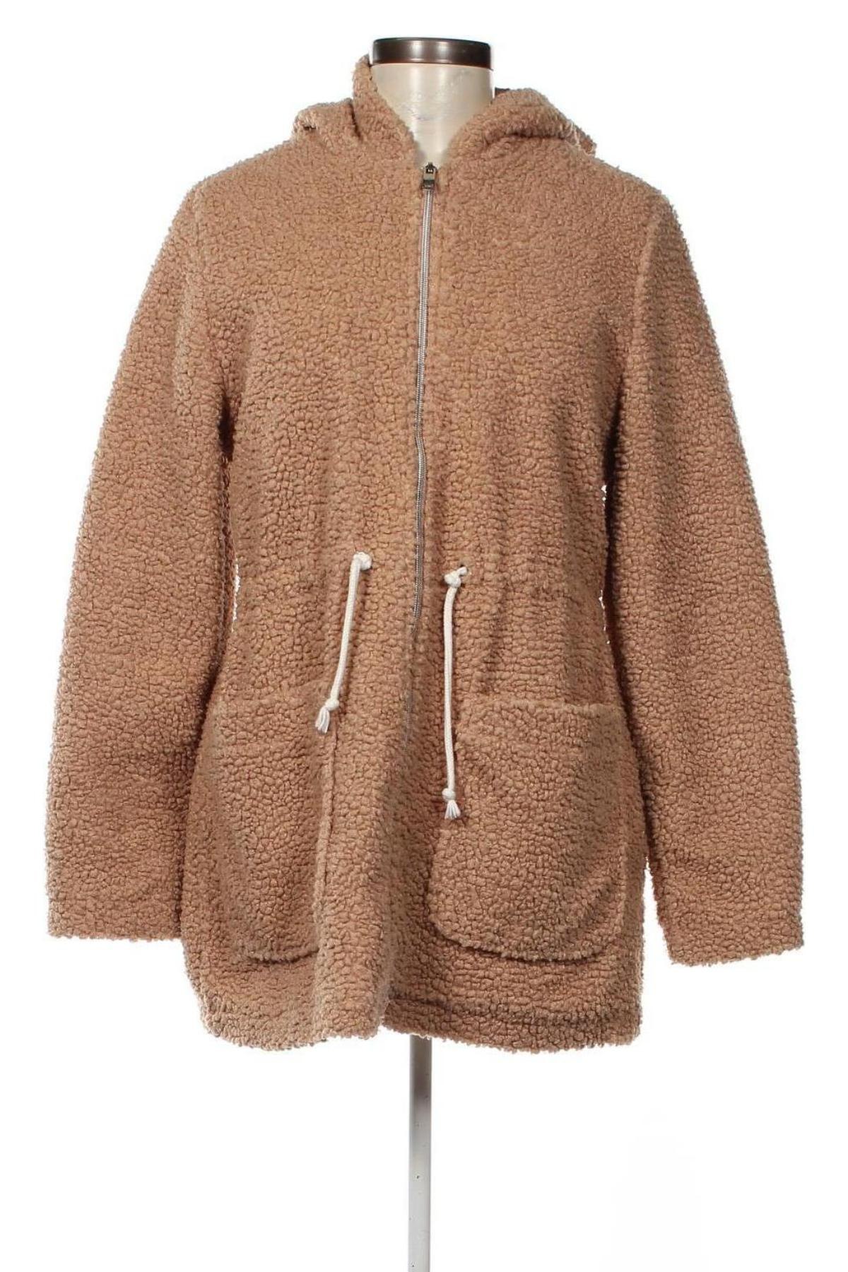Γυναικείο παλτό, Μέγεθος L, Χρώμα  Μπέζ, Τιμή 31,11 €