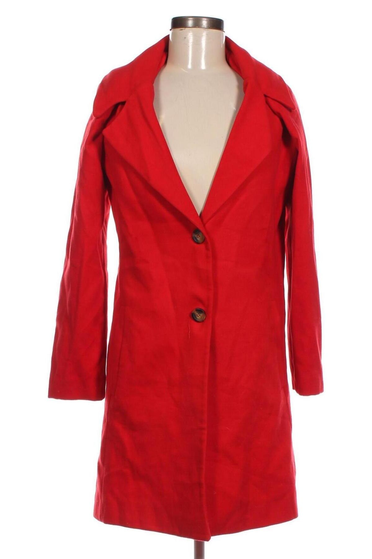 Γυναικείο παλτό, Μέγεθος M, Χρώμα Κόκκινο, Τιμή 31,11 €