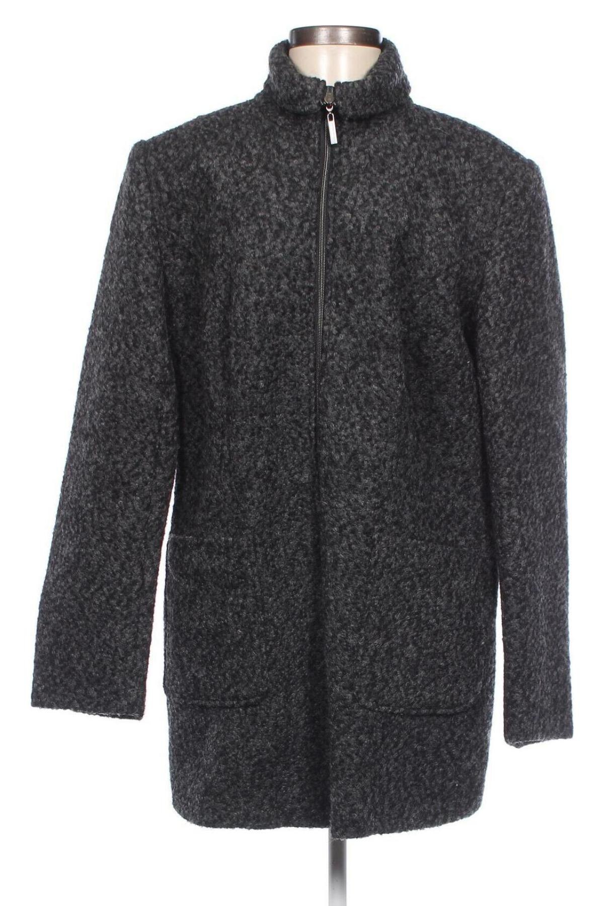 Дамско палто, Размер L, Цвят Сив, Цена 27,82 лв.