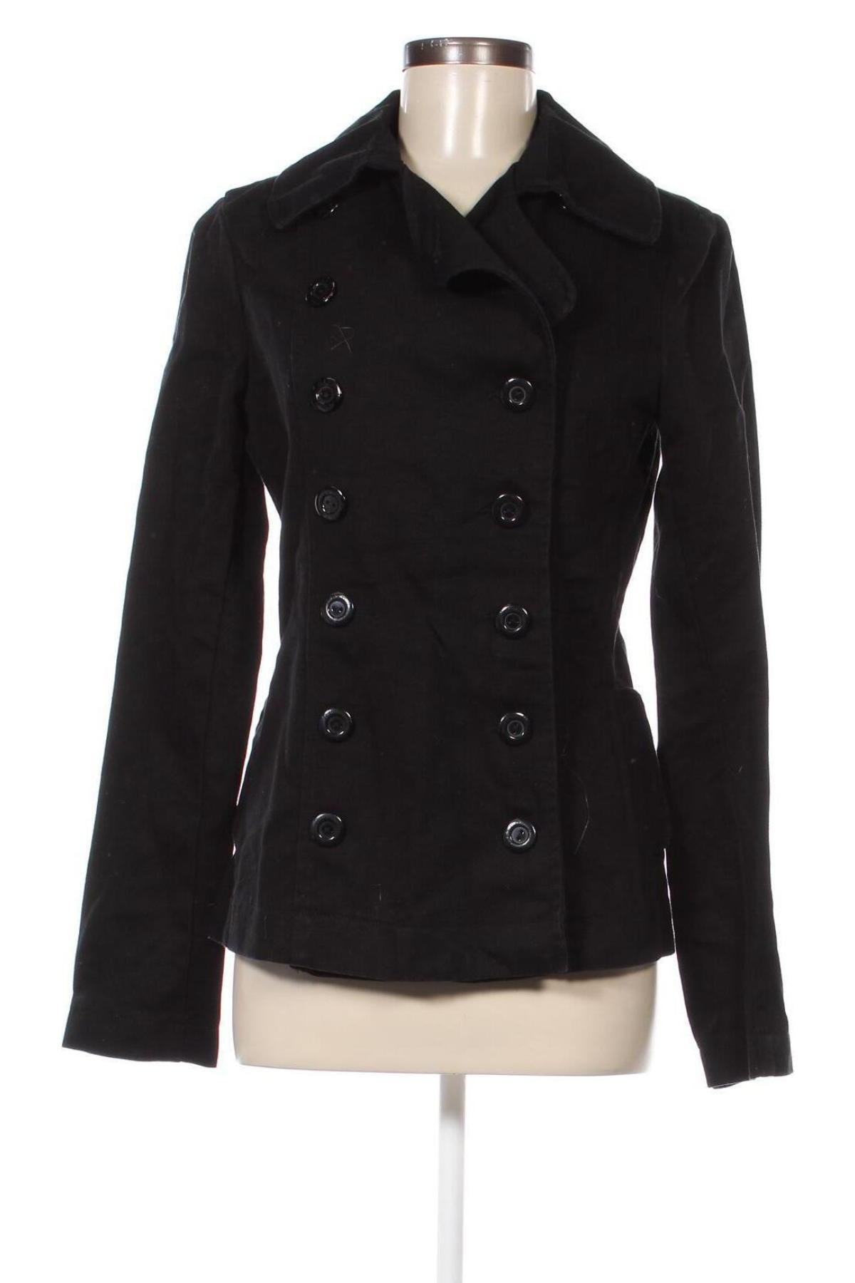 Γυναικείο παλτό, Μέγεθος L, Χρώμα Μαύρο, Τιμή 6,96 €