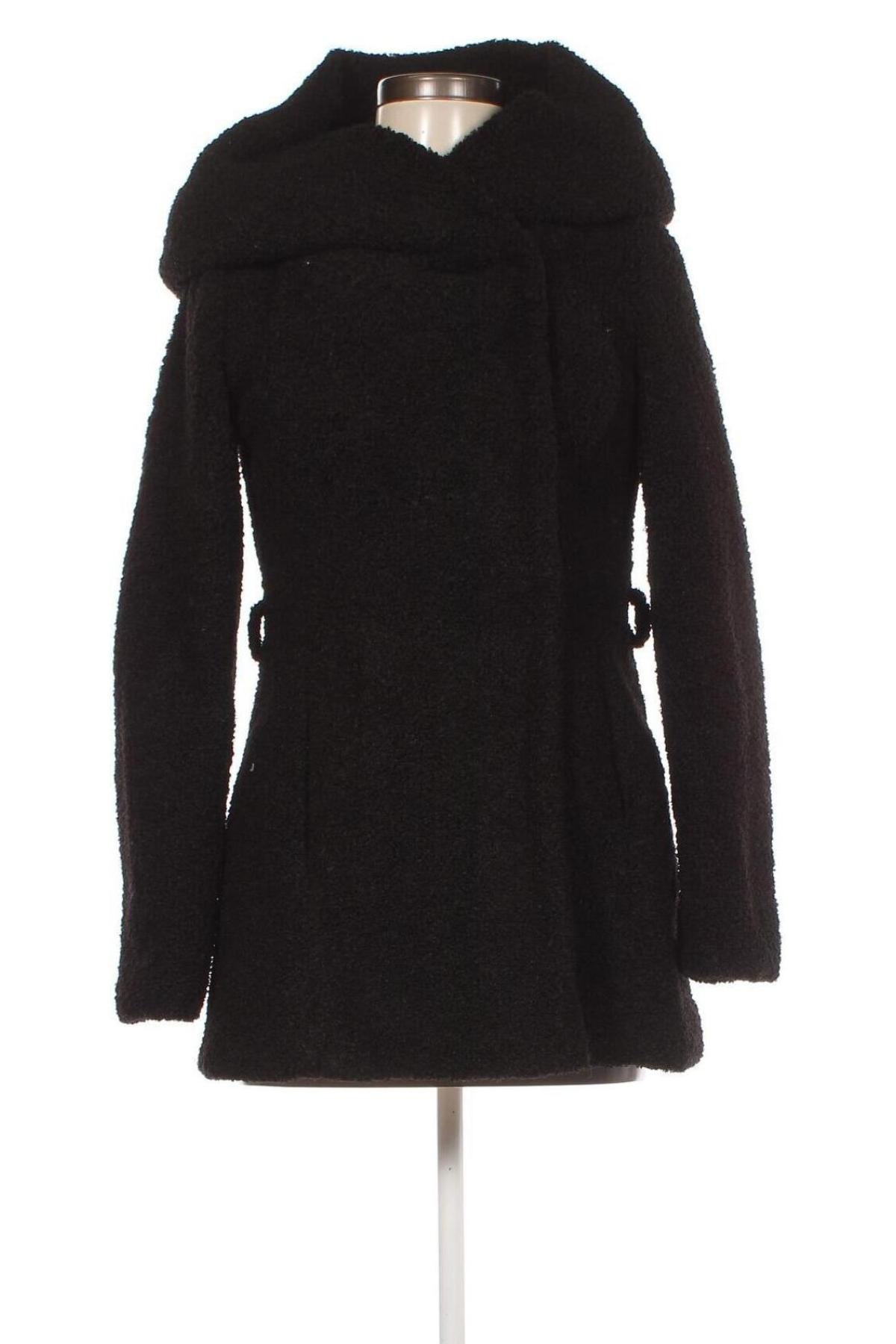 Дамско палто, Размер S, Цвят Черен, Цена 27,82 лв.