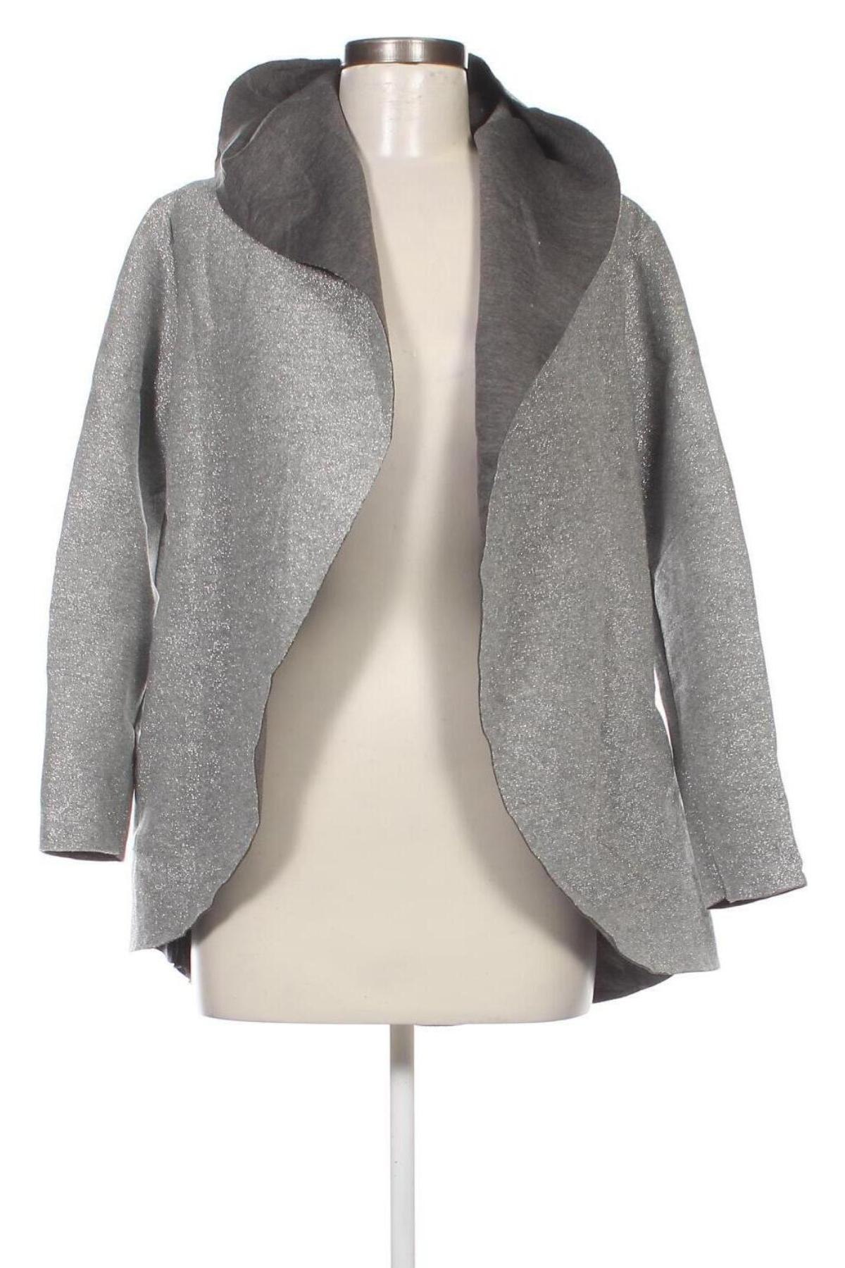Γυναικείο παλτό, Μέγεθος M, Χρώμα Ασημί, Τιμή 5,94 €