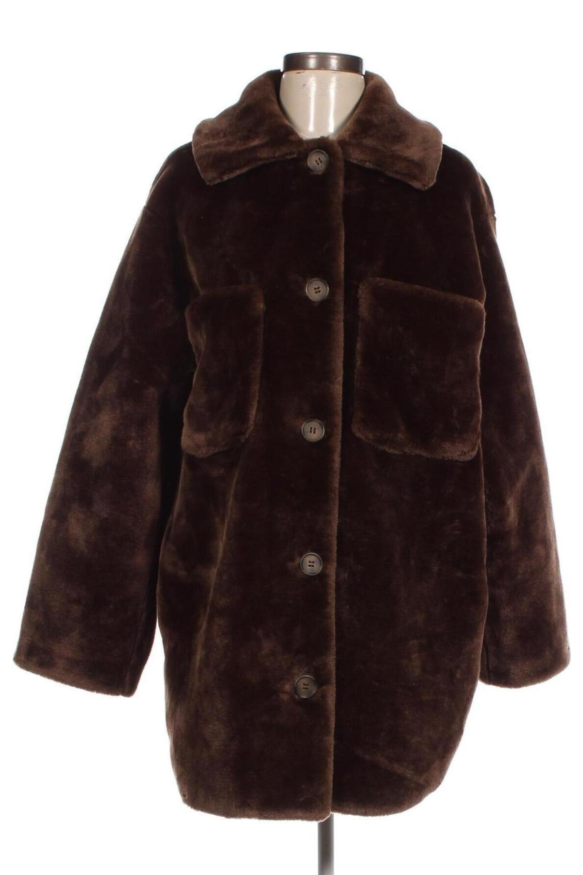 Дамско палто ASOS, Размер S, Цвят Кафяв, Цена 47,94 лв.