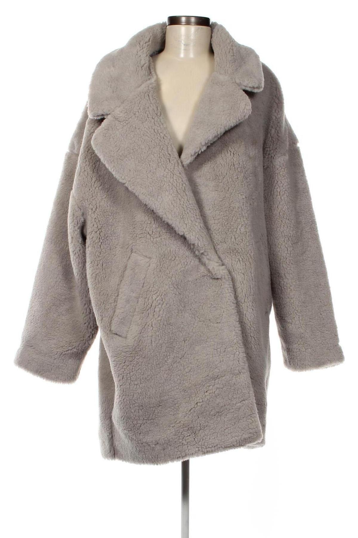 Γυναικείο παλτό Abercrombie & Fitch, Μέγεθος XL, Χρώμα Γκρί, Τιμή 42,87 €