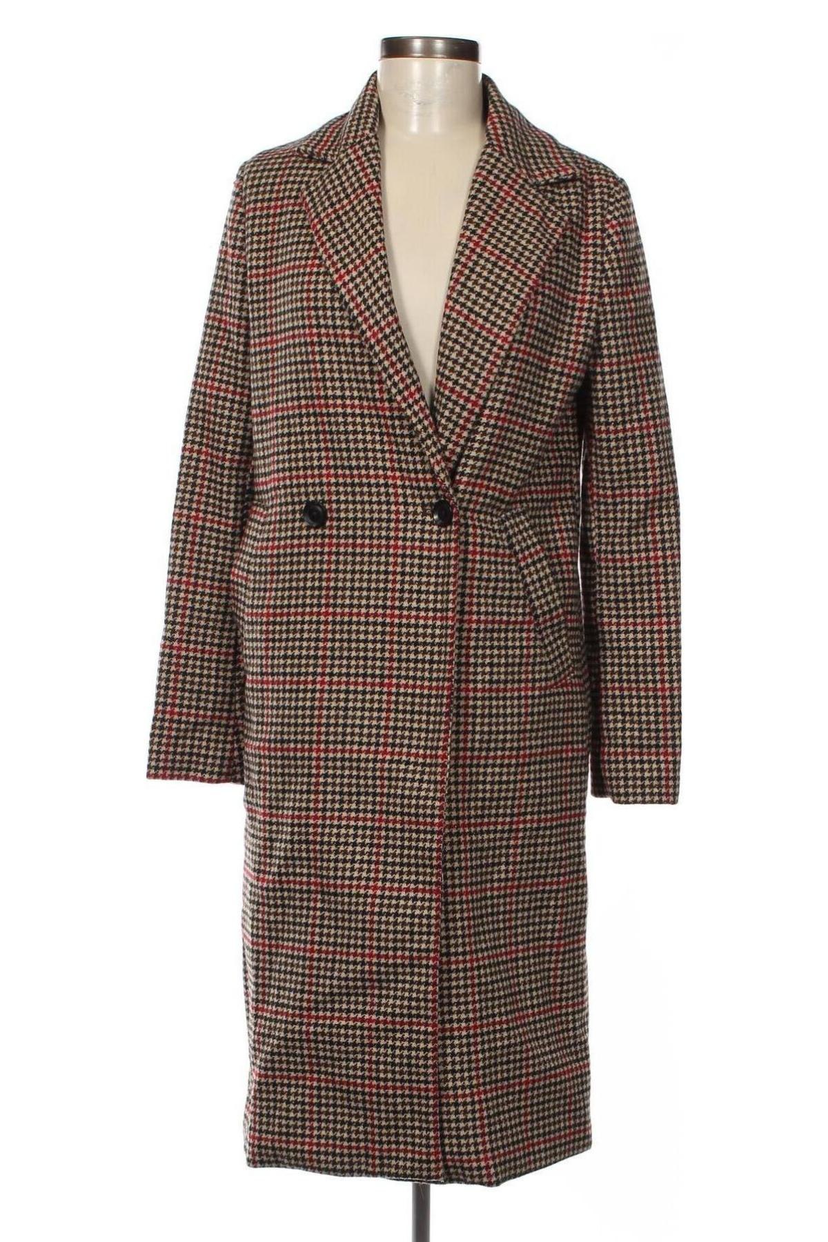 Γυναικείο παλτό Bershka, Μέγεθος S, Χρώμα Πολύχρωμο, Τιμή 33,10 €