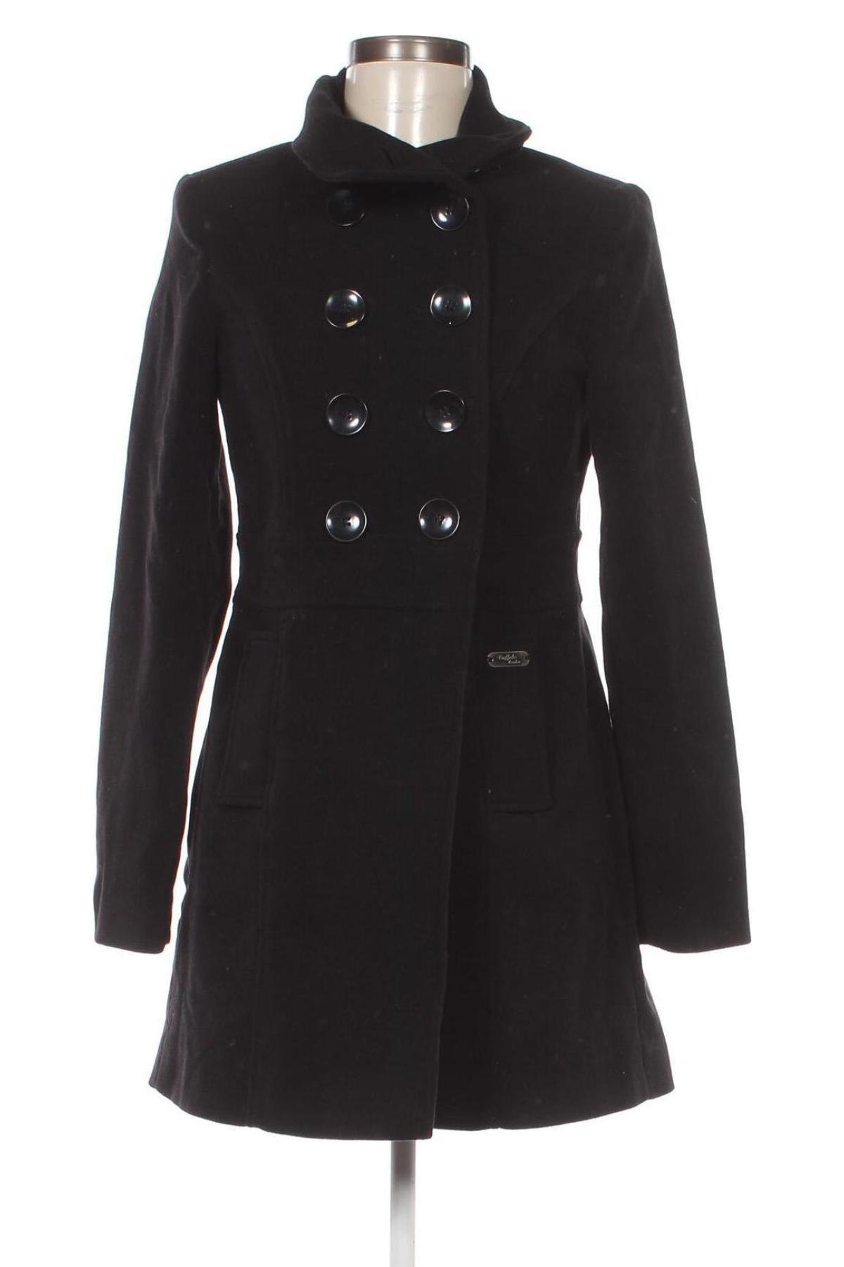 Γυναικείο παλτό Buffalo, Μέγεθος S, Χρώμα Μαύρο, Τιμή 25,29 €