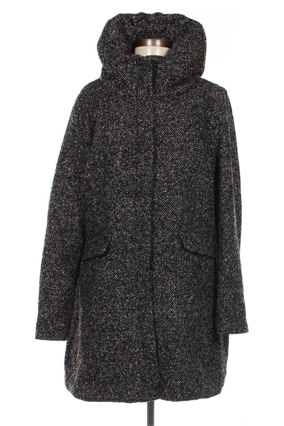 Дамско палто C&A, Размер M, Цвят Черен, Цена 50,29 лв.