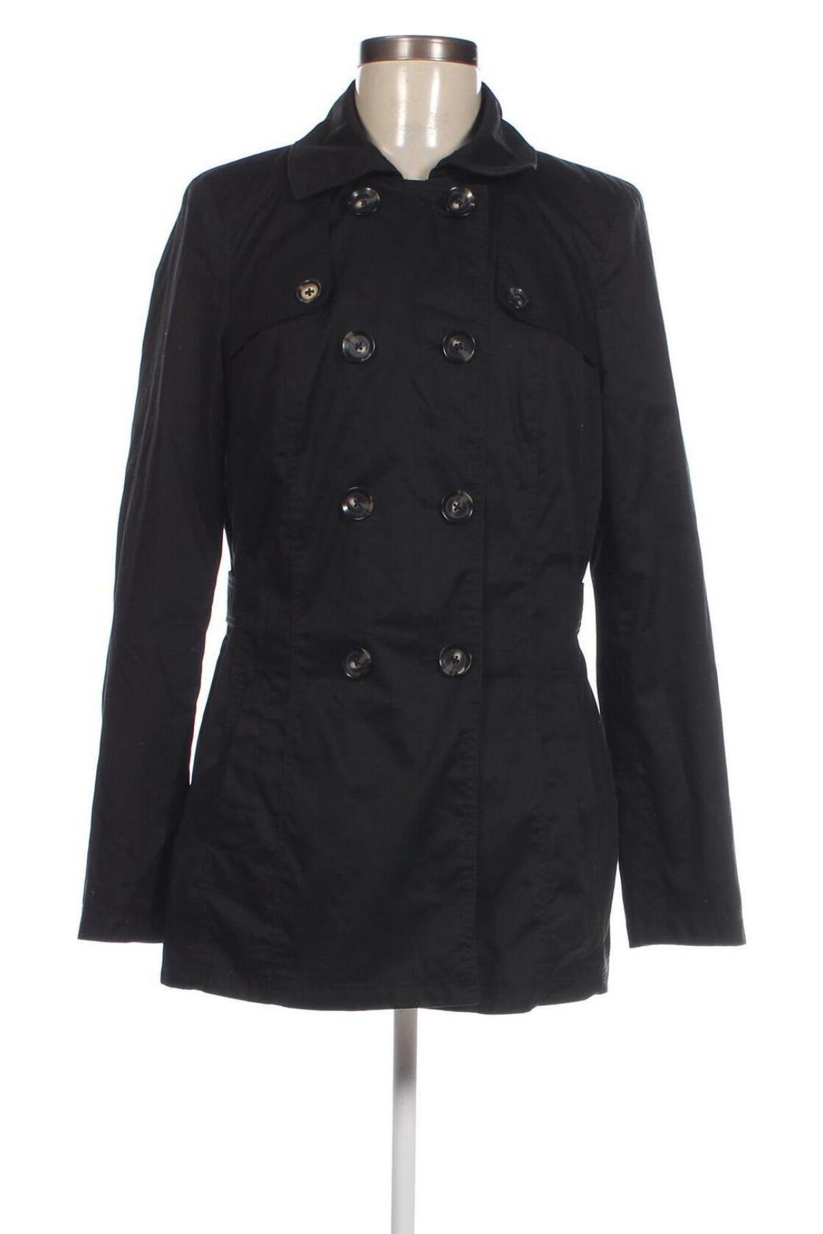 Γυναικείο παλτό C&A, Μέγεθος M, Χρώμα Μαύρο, Τιμή 6,96 €