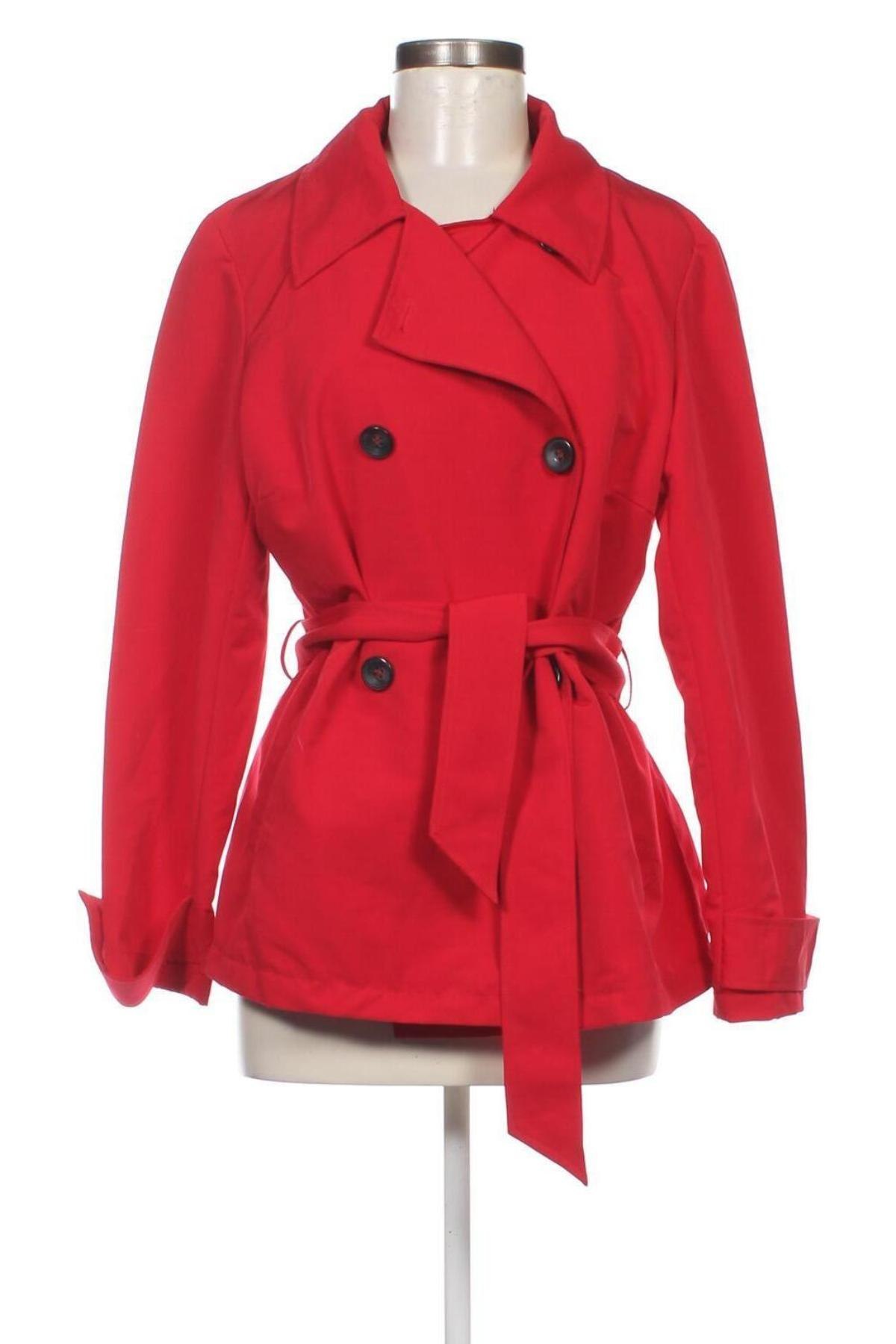 Dámský kabát  Damart, Velikost L, Barva Červená, Cena  265,00 Kč