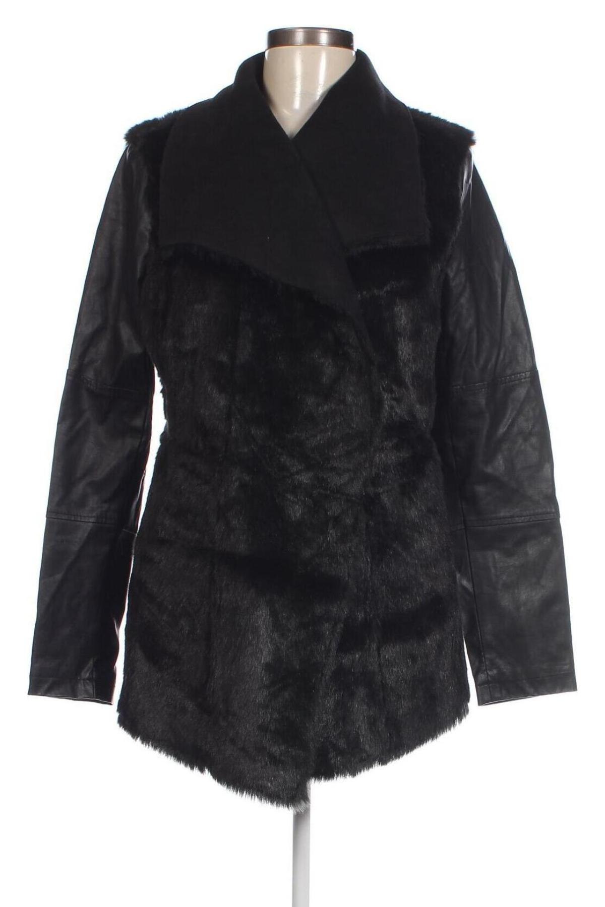 Дамско палто Esmara by Heidi Klum, Размер M, Цвят Черен, Цена 50,29 лв.