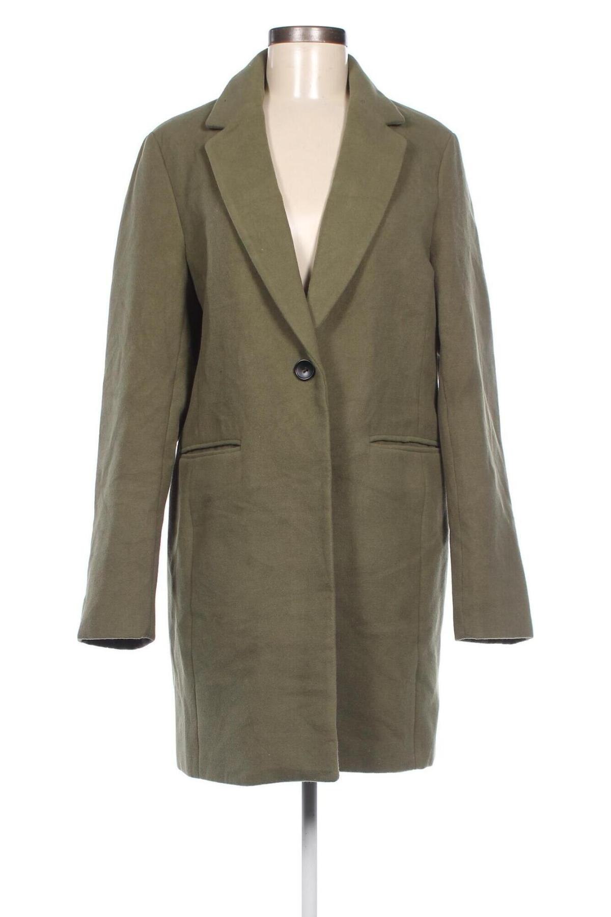Γυναικείο παλτό Even&Odd, Μέγεθος L, Χρώμα Πράσινο, Τιμή 18,53 €