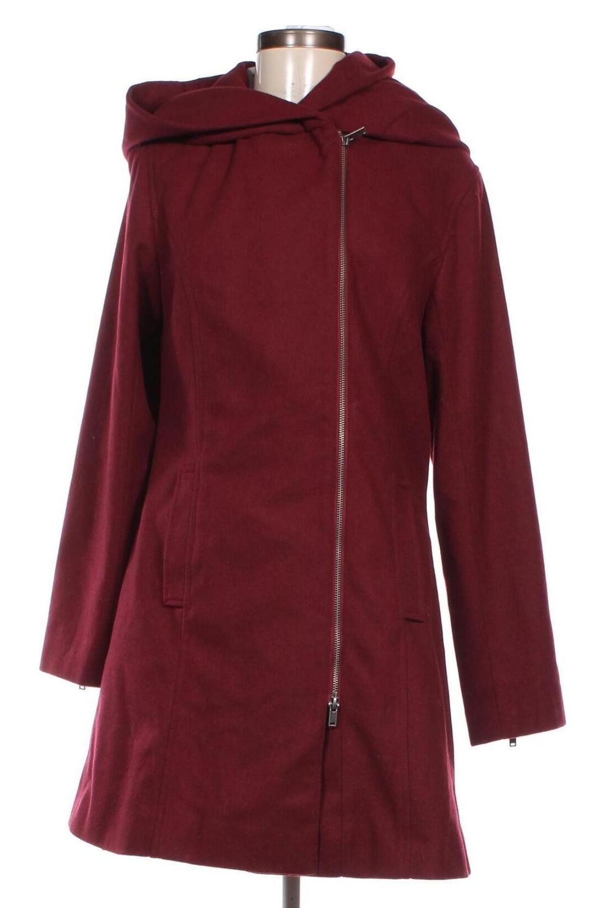 Γυναικείο παλτό Even&Odd, Μέγεθος M, Χρώμα Κόκκινο, Τιμή 26,48 €