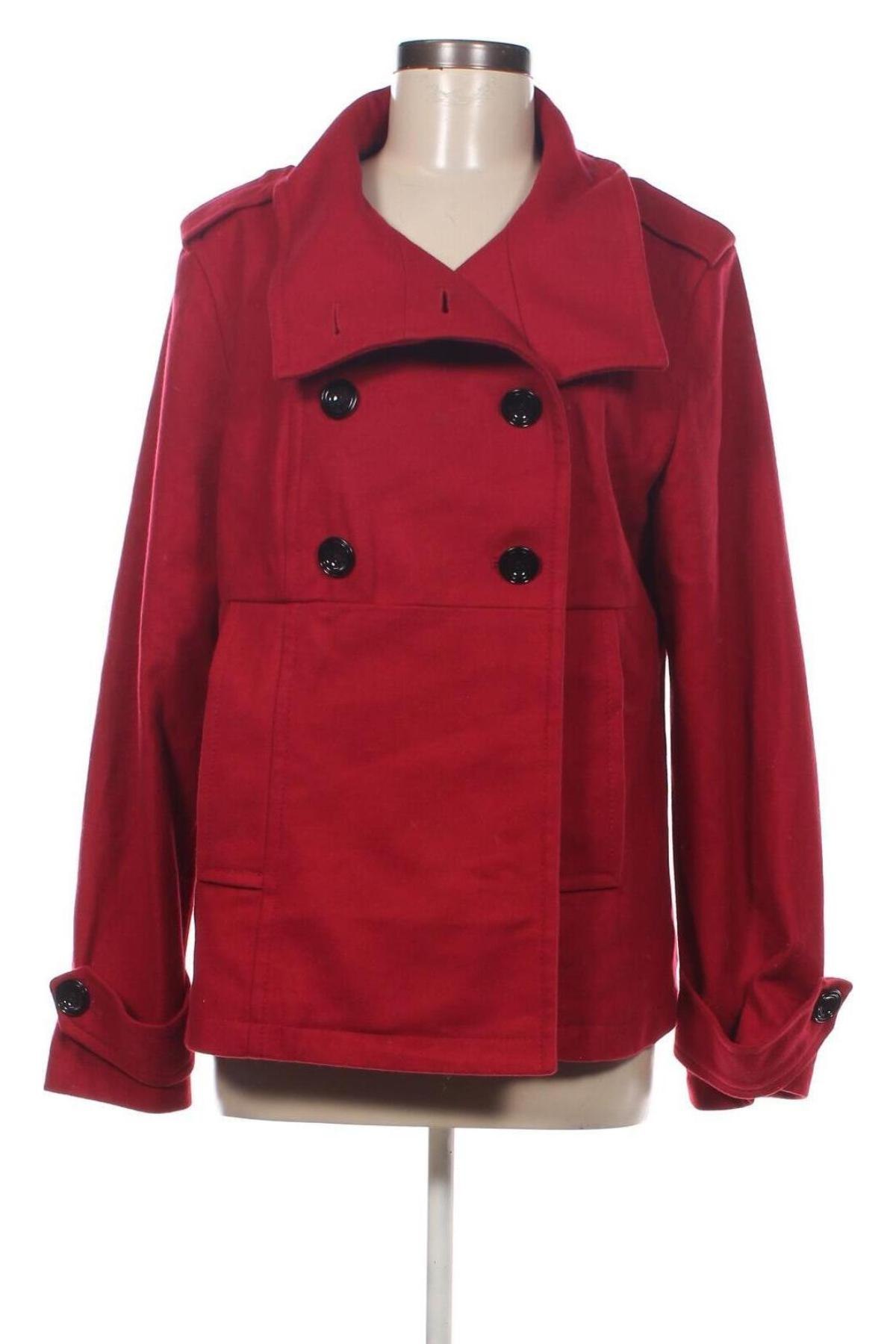 Palton de femei Gap, Mărime L, Culoare Roșu, Preț 186,32 Lei
