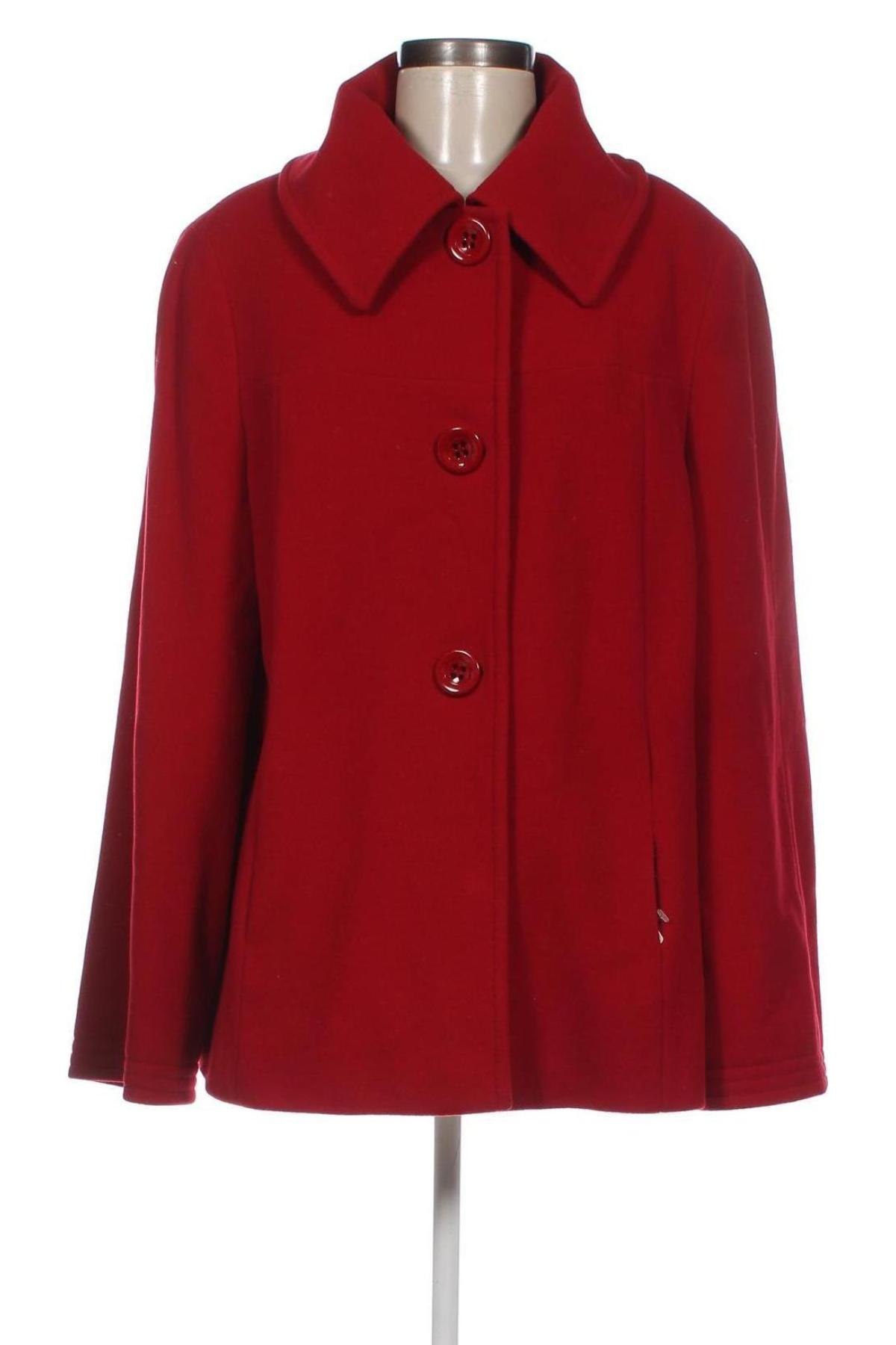 Γυναικείο παλτό Gerry Weber, Μέγεθος XL, Χρώμα Κόκκινο, Τιμή 29,20 €