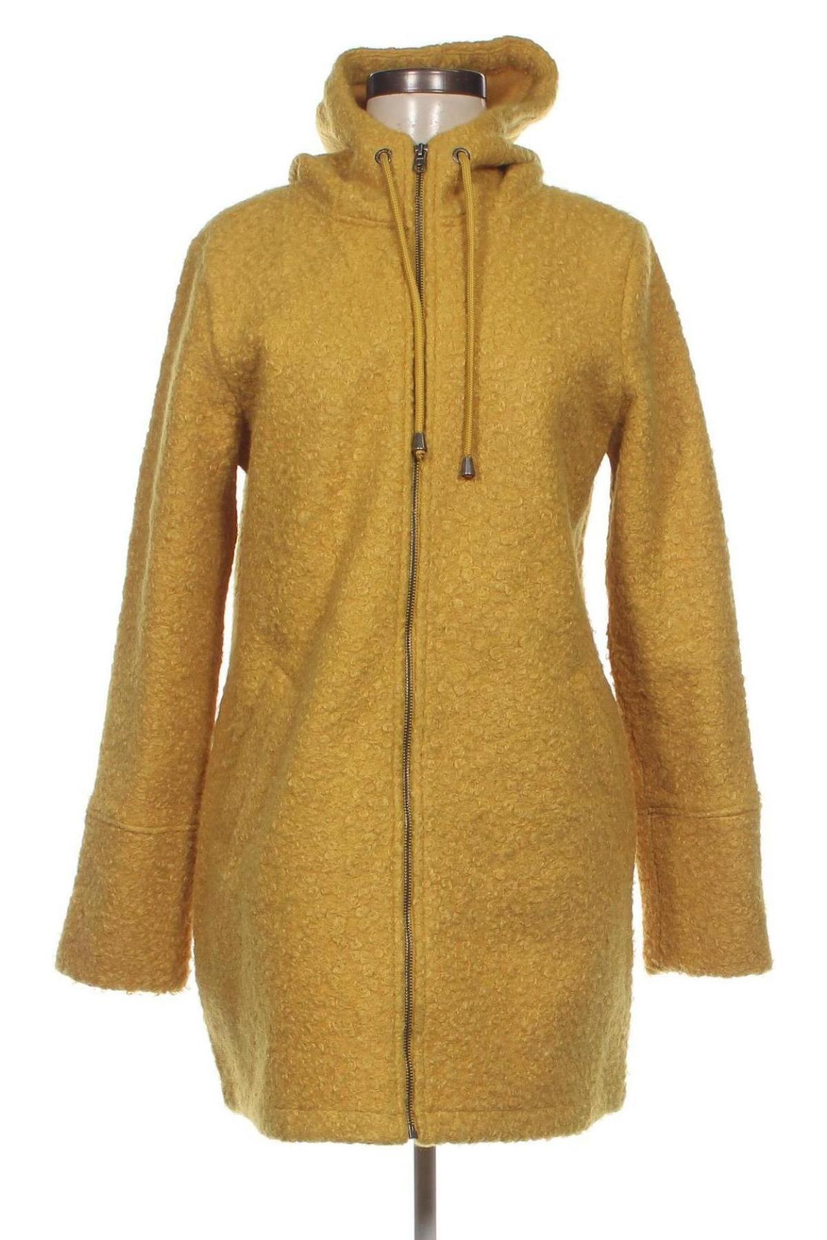 Дамско палто Gina Benotti, Размер M, Цвят Жълт, Цена 42,80 лв.