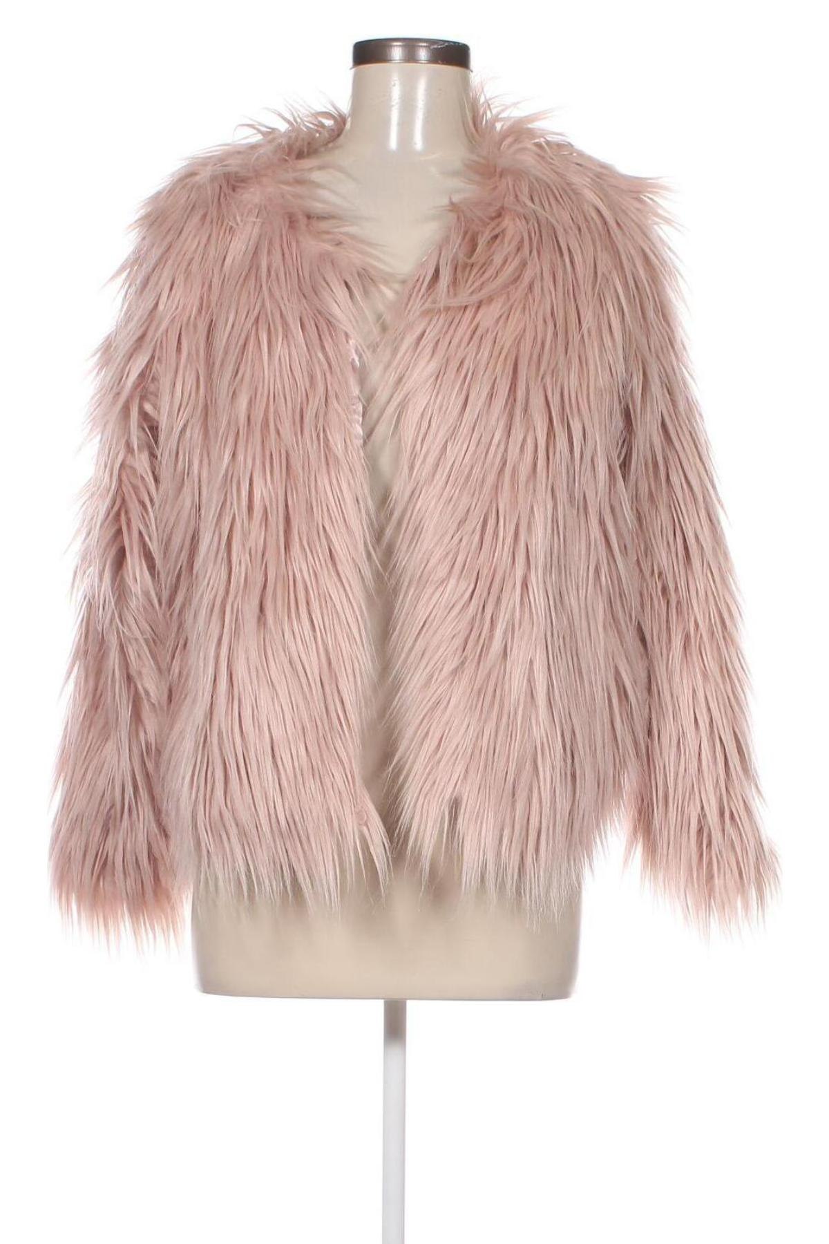 Дамско палто Gina Tricot, Размер L, Цвят Розов, Цена 32,45 лв.