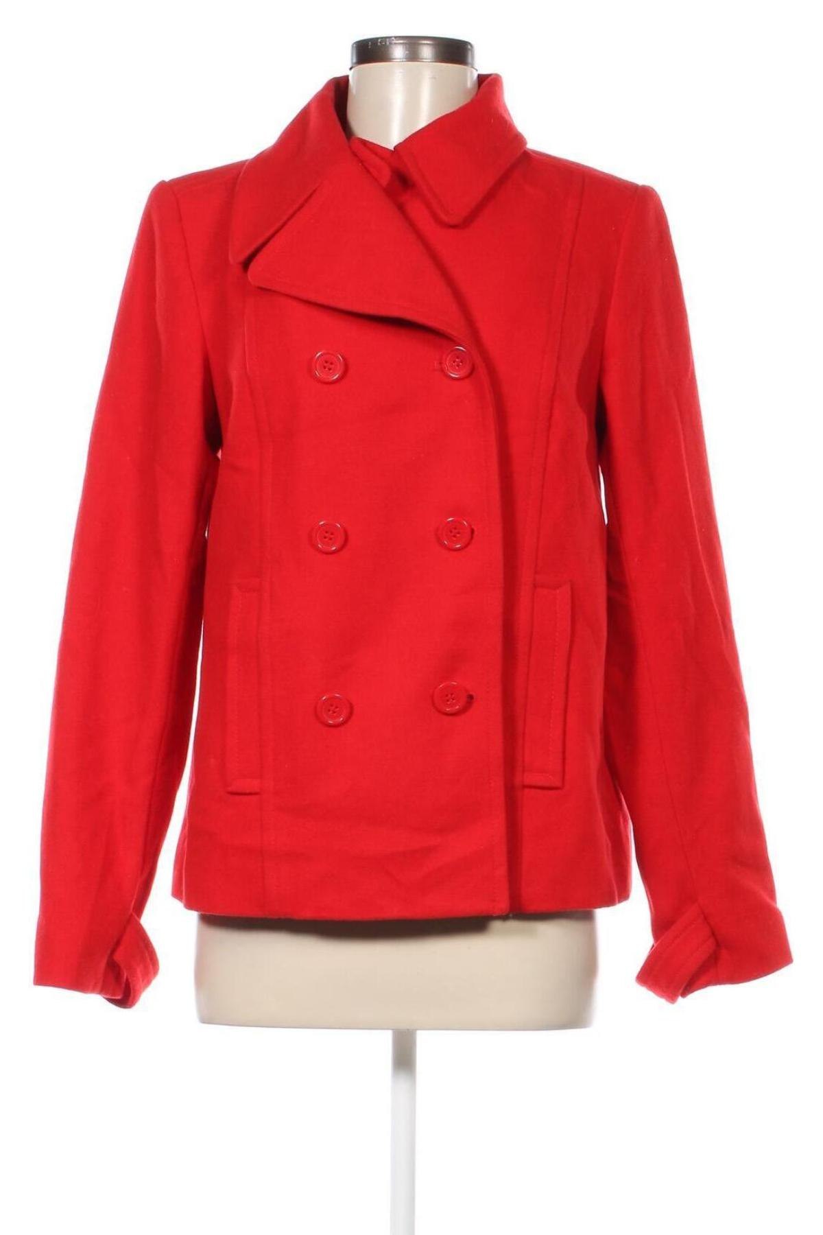 Γυναικείο παλτό H&M, Μέγεθος M, Χρώμα Κόκκινο, Τιμή 26,48 €