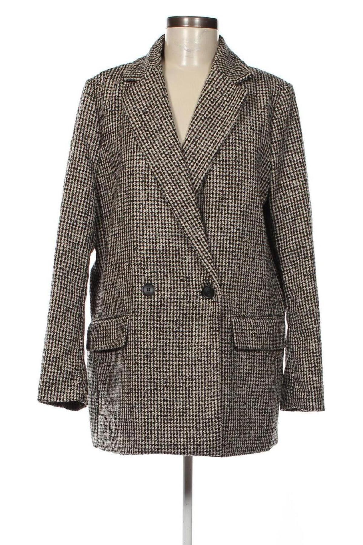 Γυναικείο παλτό H&M, Μέγεθος L, Χρώμα Πολύχρωμο, Τιμή 31,11 €