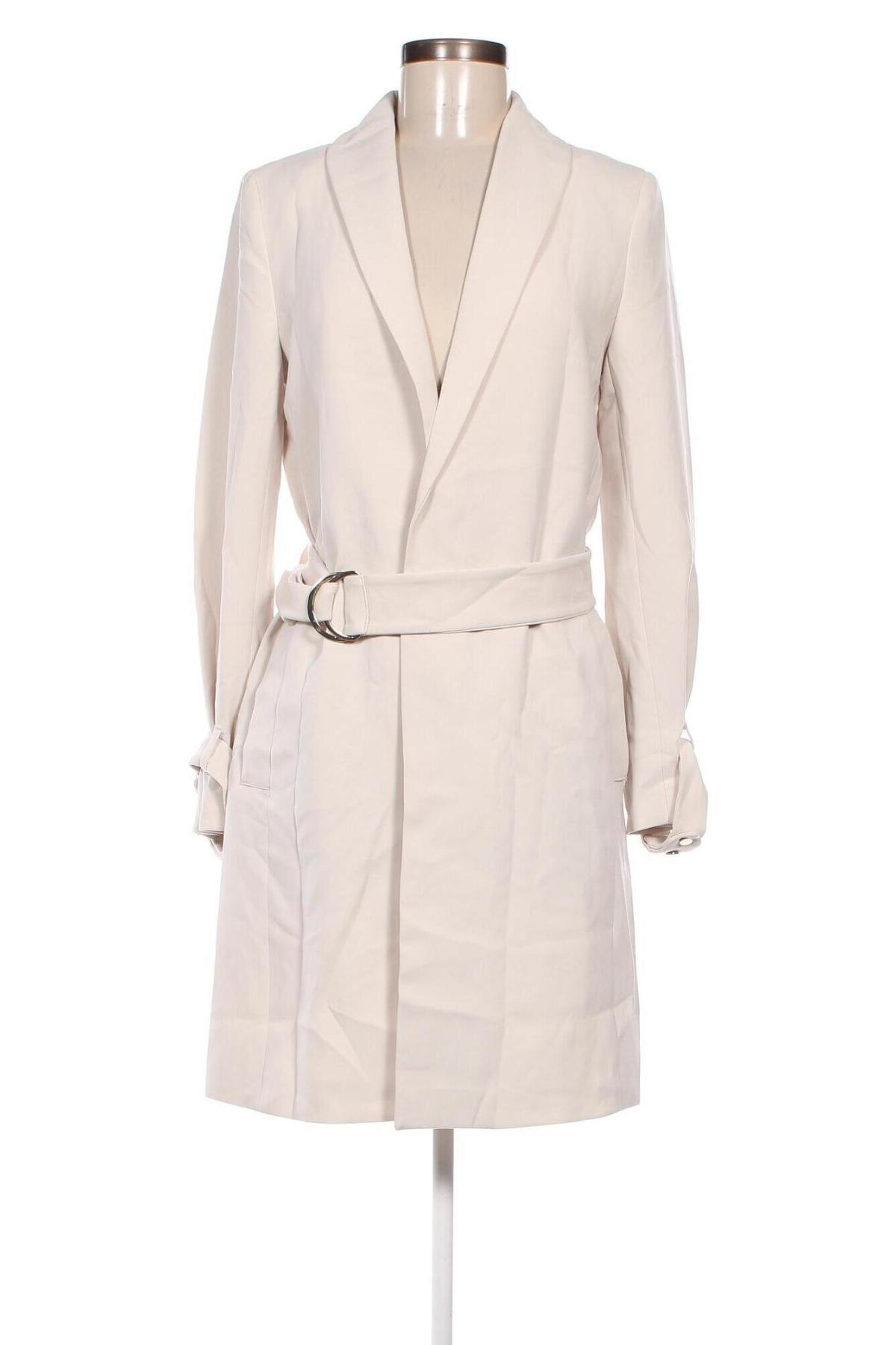 Дамско палто H&M, Размер M, Цвят Бежов, Цена 40,66 лв.