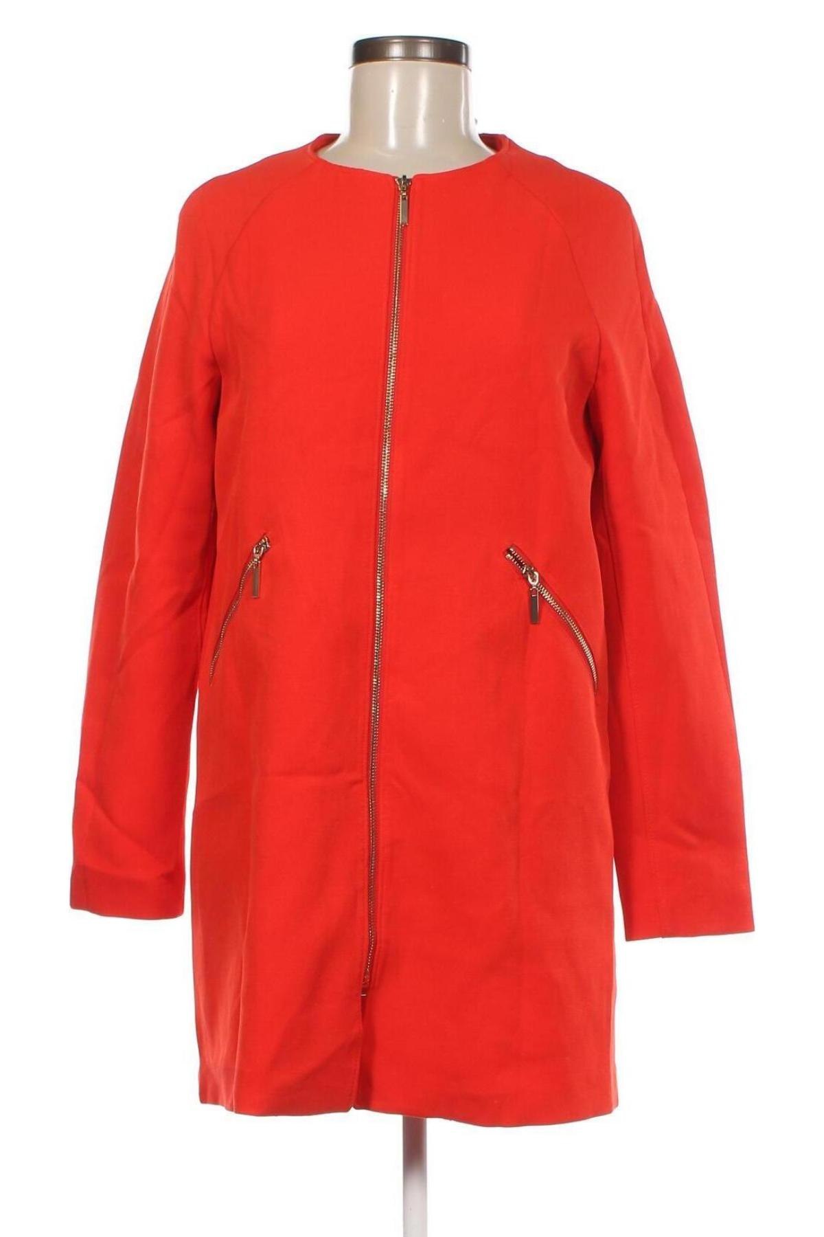 Dámský kabát  H&M, Velikost M, Barva Oranžová, Cena  408,00 Kč