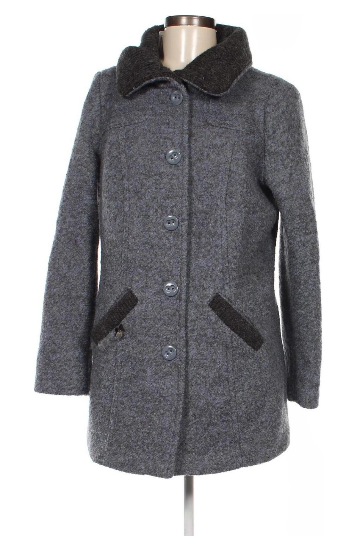 Γυναικείο παλτό Himmelblau by Lola Paltinger, Μέγεθος L, Χρώμα Πολύχρωμο, Τιμή 29,06 €
