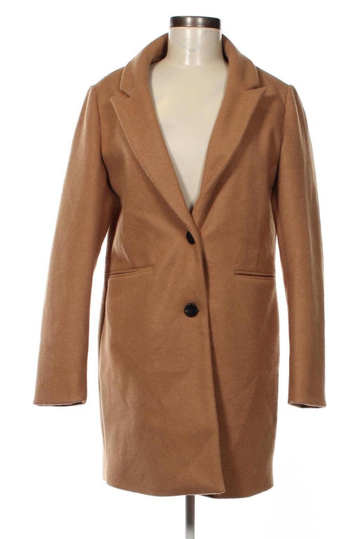 Γυναικείο παλτό Jean Pascale, Μέγεθος S, Χρώμα Καφέ, Τιμή 31,11 €