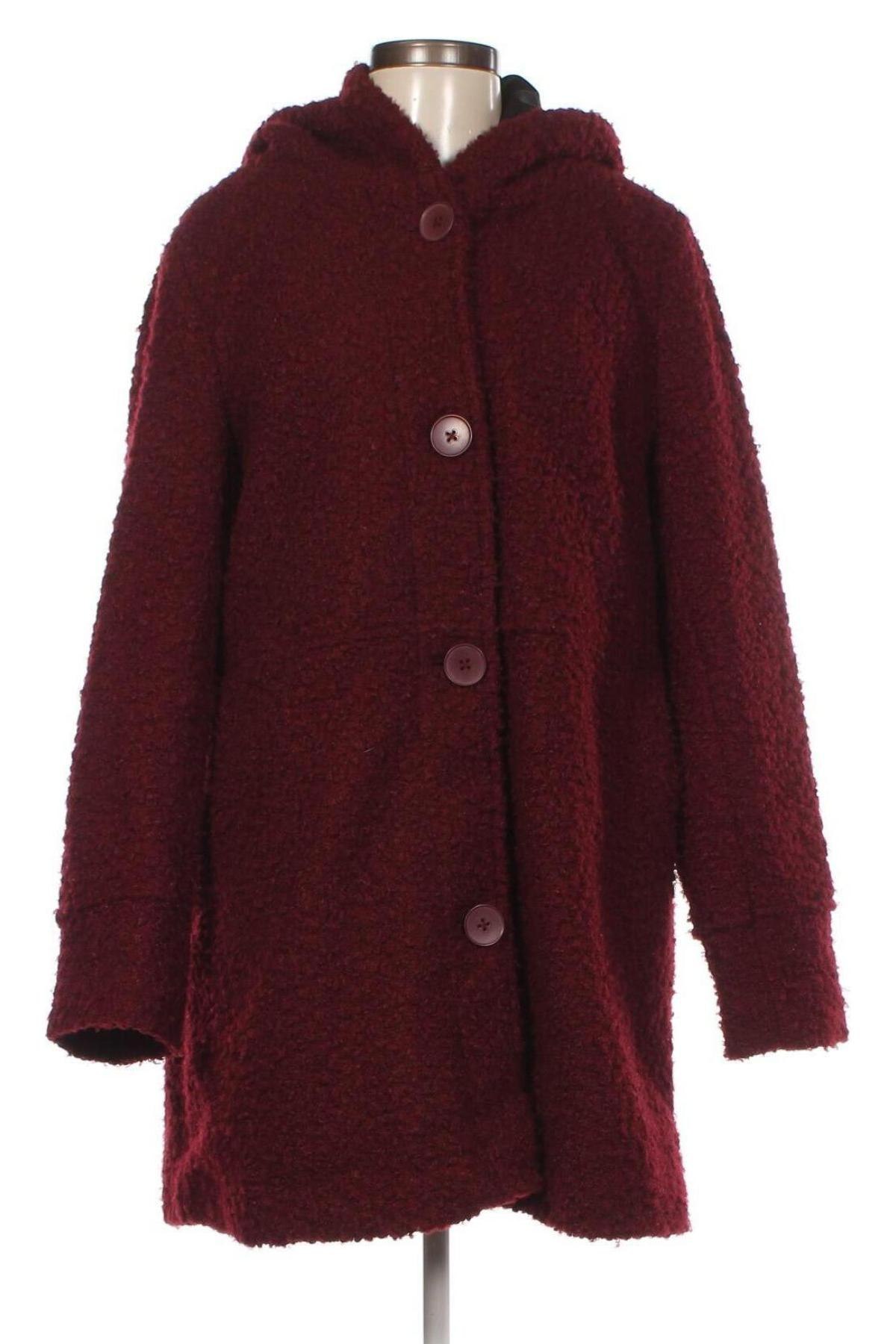 Γυναικείο παλτό Laura Torelli, Μέγεθος L, Χρώμα Κόκκινο, Τιμή 33,10 €