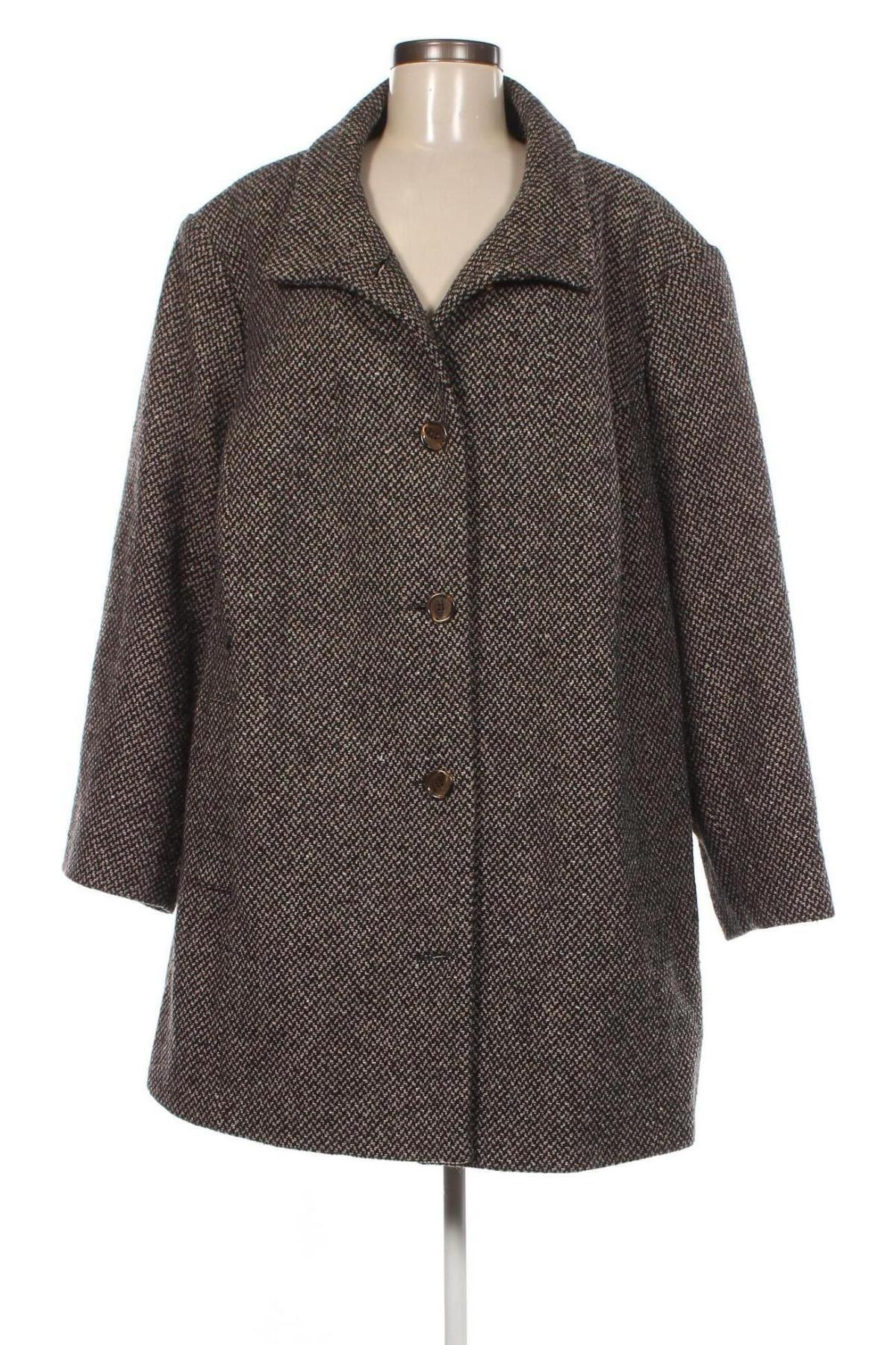 Γυναικείο παλτό M. Collection, Μέγεθος 5XL, Χρώμα Πολύχρωμο, Τιμή 46,33 €