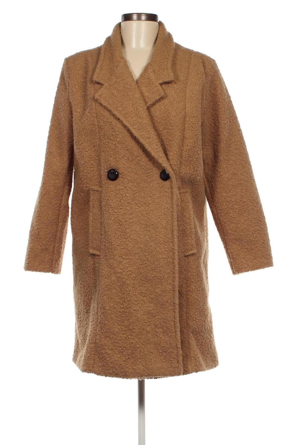 Dámský kabát  Made In Italy, Velikost L, Barva Béžová, Cena  802,00 Kč