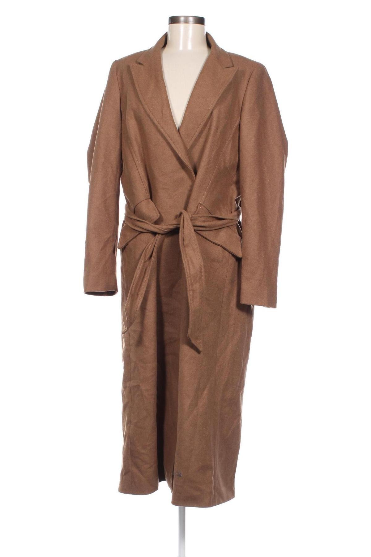 Palton de femei Mango, Mărime XL, Culoare Maro, Preț 179,57 Lei