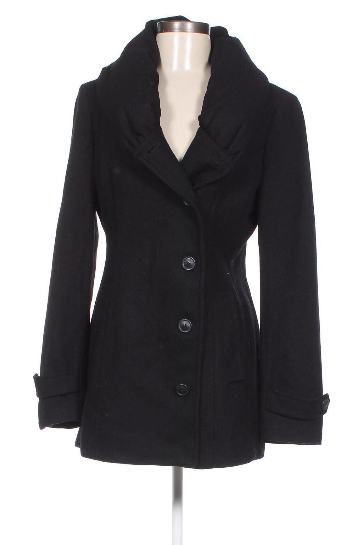 Γυναικείο παλτό Mexx, Μέγεθος M, Χρώμα Μαύρο, Τιμή 17,67 €