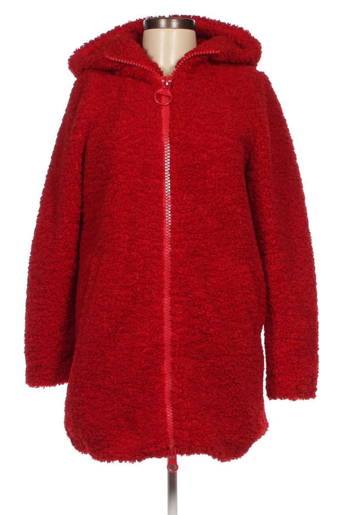 Дамско палто ONLY, Размер M, Цвят Червен, Цена 28,05 лв.