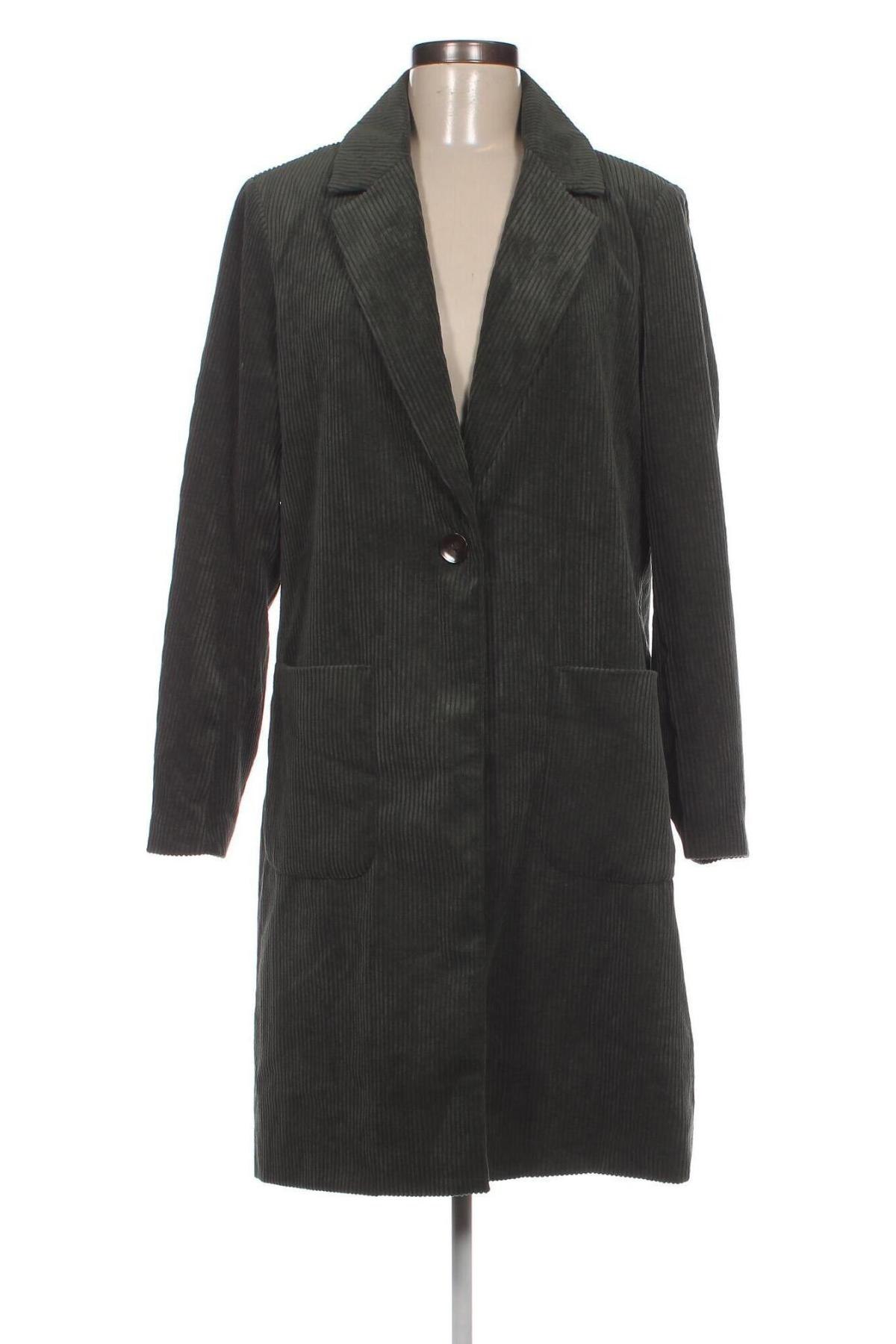 Γυναικείο παλτό ONLY, Μέγεθος M, Χρώμα Πράσινο, Τιμή 7,13 €