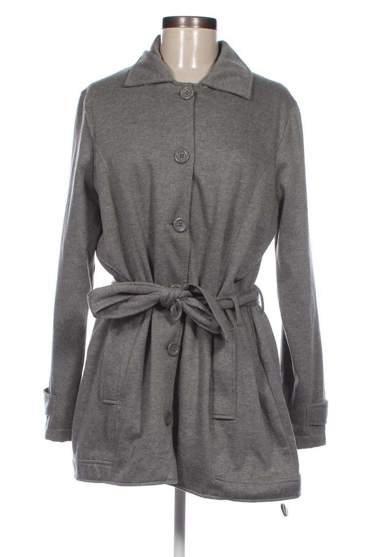 Γυναικείο παλτό Port Louis, Μέγεθος L, Χρώμα Γκρί, Τιμή 13,06 €