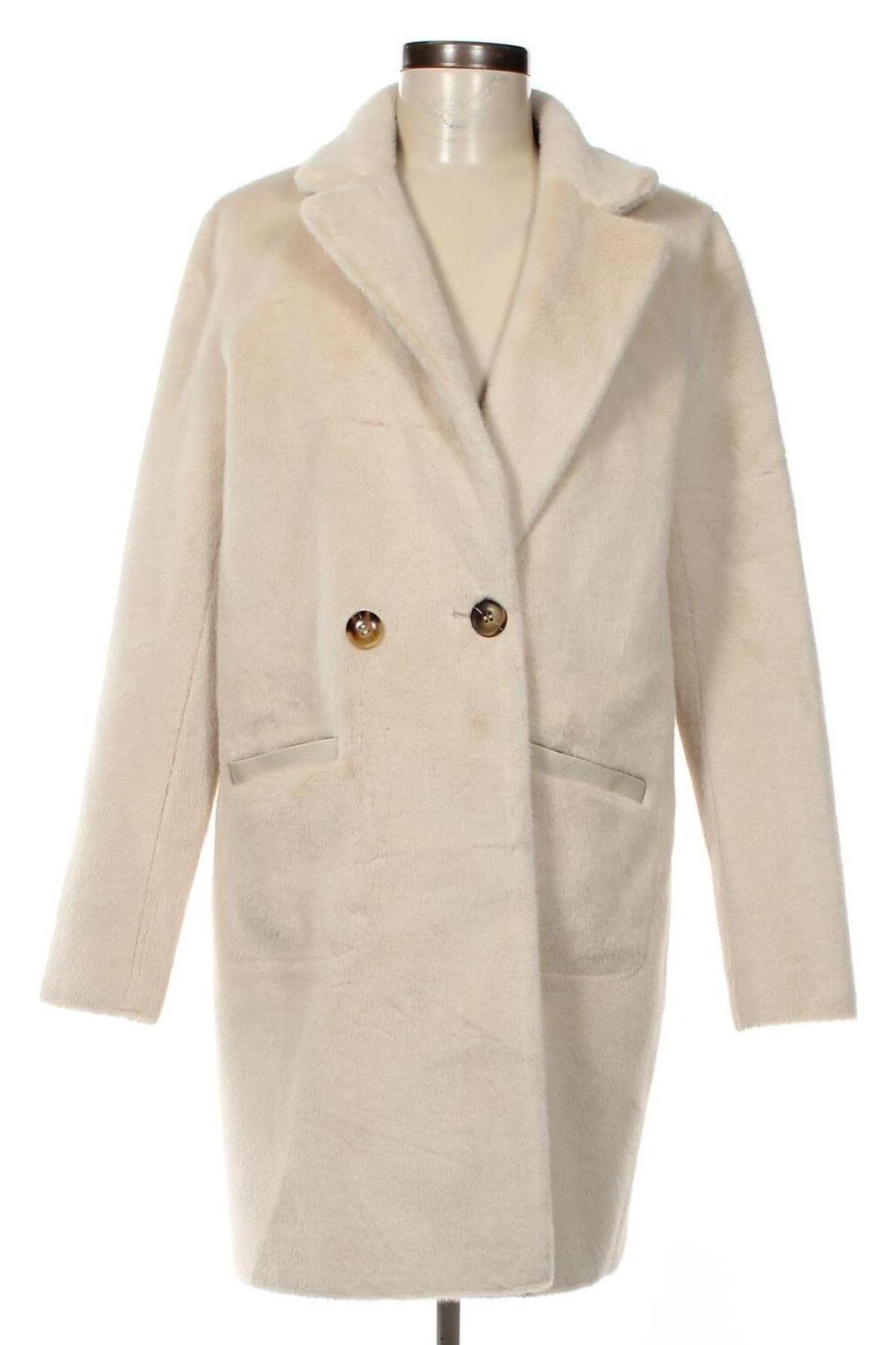 Дамско палто Rino & Pelle, Размер S, Цвят Екрю, Цена 32,12 лв.