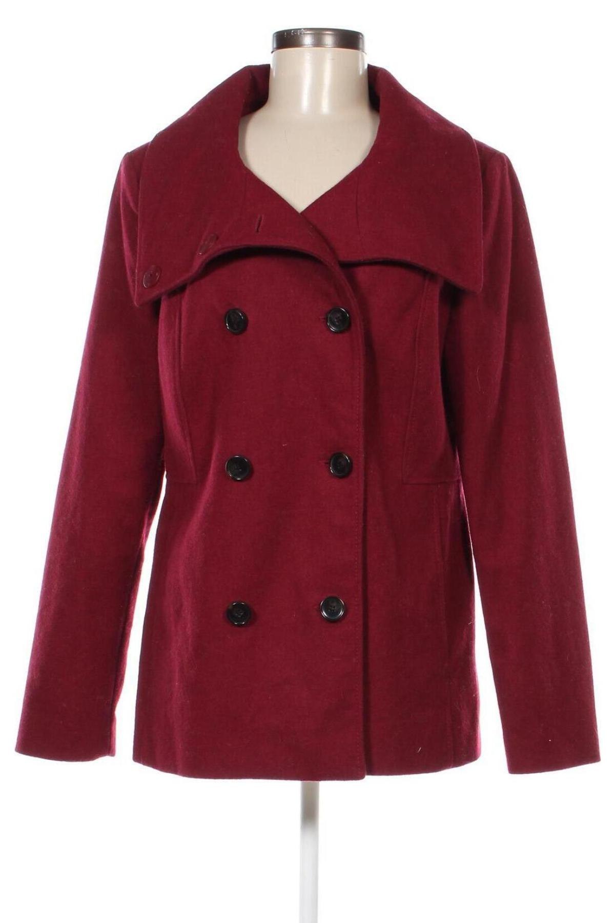 Дамско палто S.Oliver, Размер L, Цвят Червен, Цена 45,90 лв.