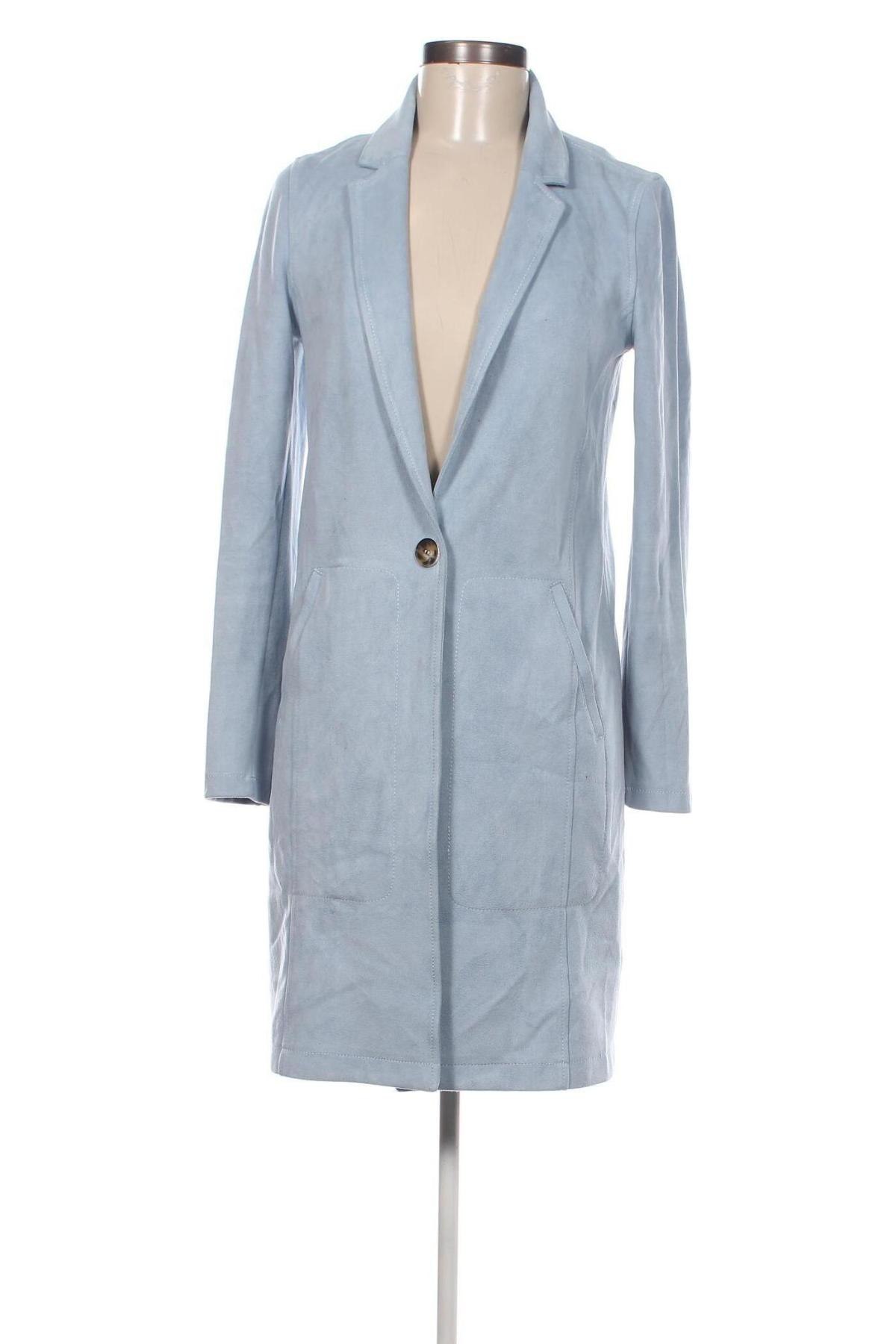 Γυναικείο παλτό S.Oliver, Μέγεθος S, Χρώμα Μπλέ, Τιμή 42,06 €