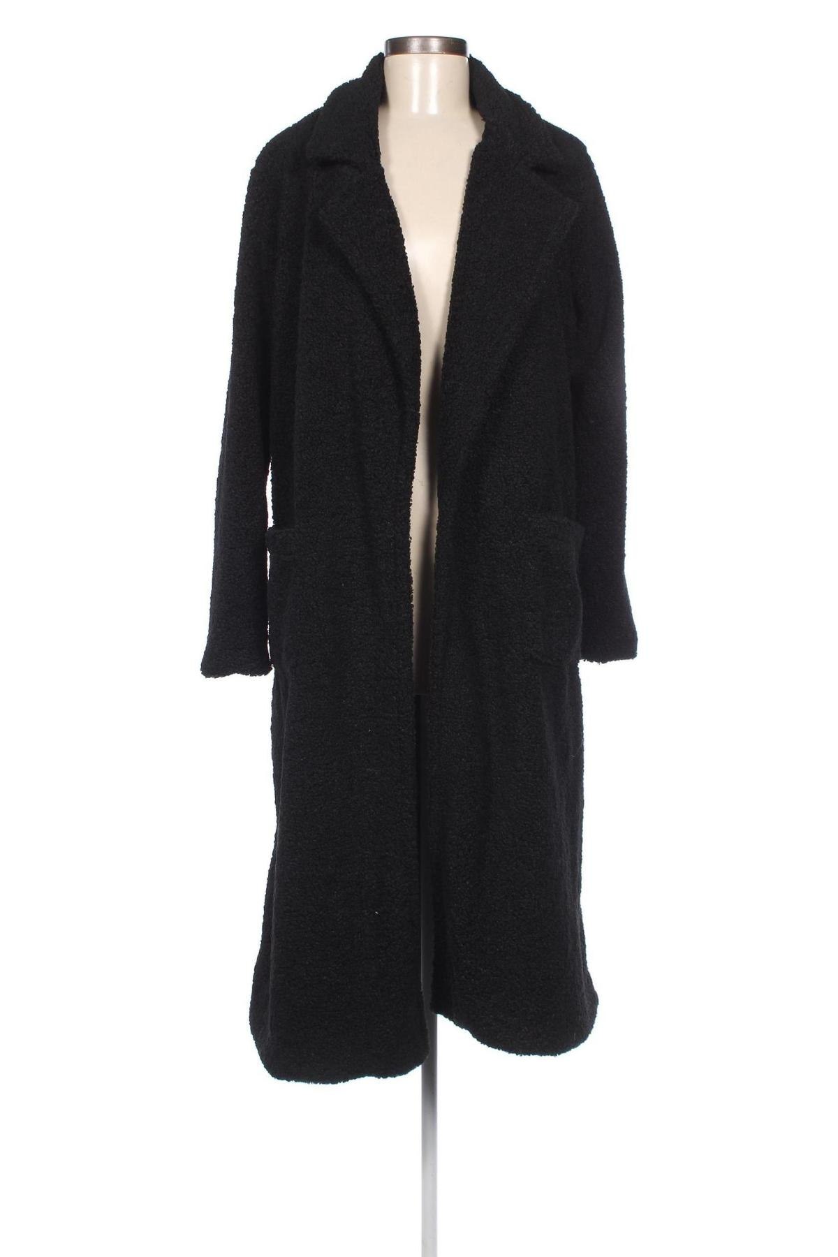 Γυναικείο παλτό SHEIN, Μέγεθος S, Χρώμα Μαύρο, Τιμή 35,74 €