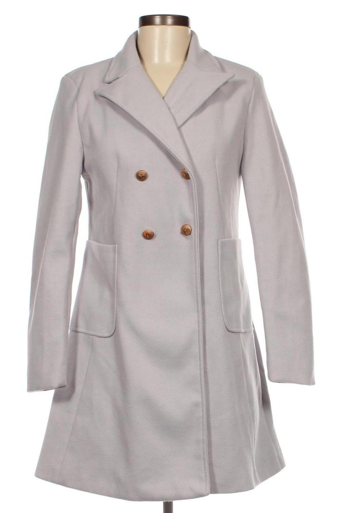 Дамско палто SHEIN, Размер M, Цвят Сив, Цена 42,80 лв.