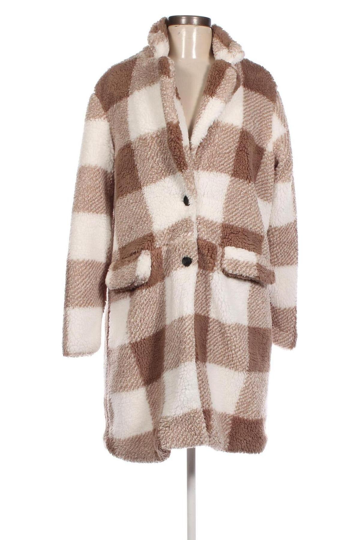 Γυναικείο παλτό SHEIN, Μέγεθος L, Χρώμα Πολύχρωμο, Τιμή 26,48 €