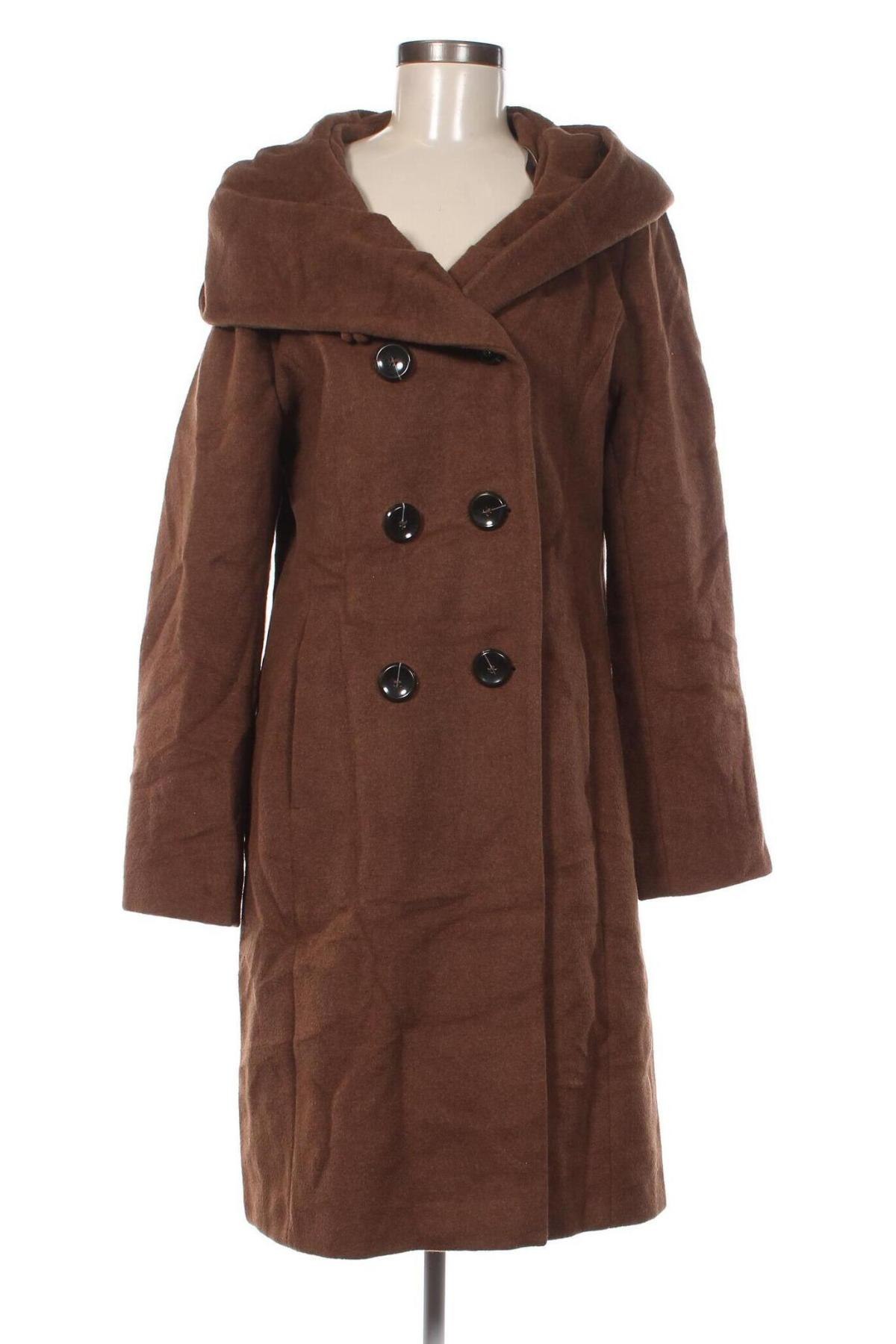Дамско палто STI, Размер L, Цвят Кафяв, Цена 15,84 лв.