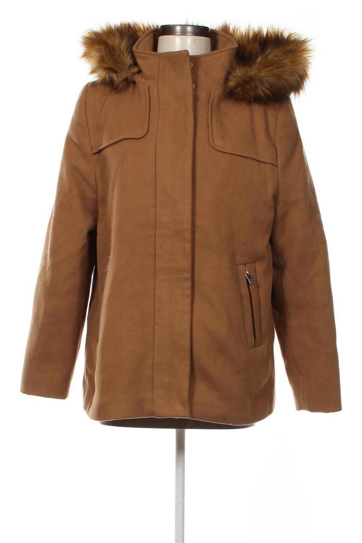 Дамско палто Sora, Размер M, Цвят Кафяв, Цена 53,50 лв.