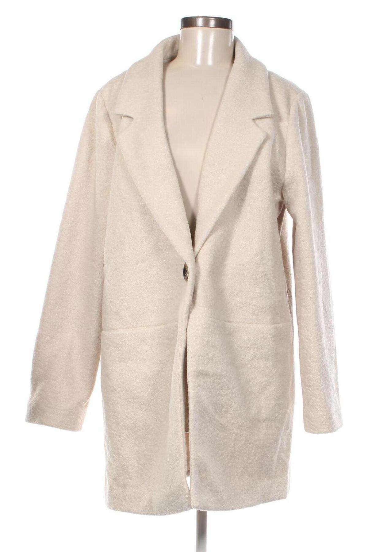 Γυναικείο παλτό Suzanne Grae, Μέγεθος L, Χρώμα  Μπέζ, Τιμή 25,29 €