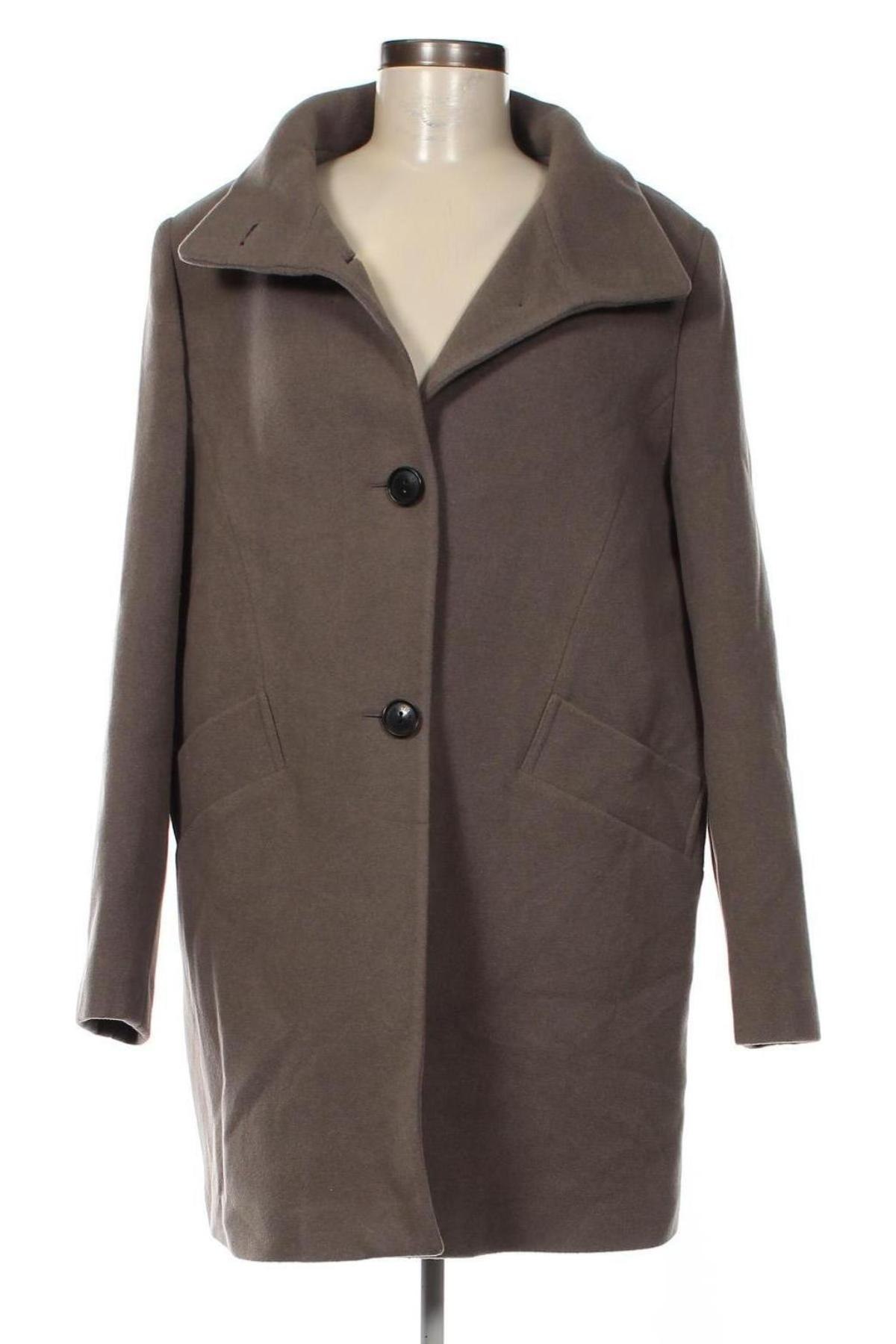 Γυναικείο παλτό Thomas Rath, Μέγεθος XL, Χρώμα Καφέ, Τιμή 31,92 €