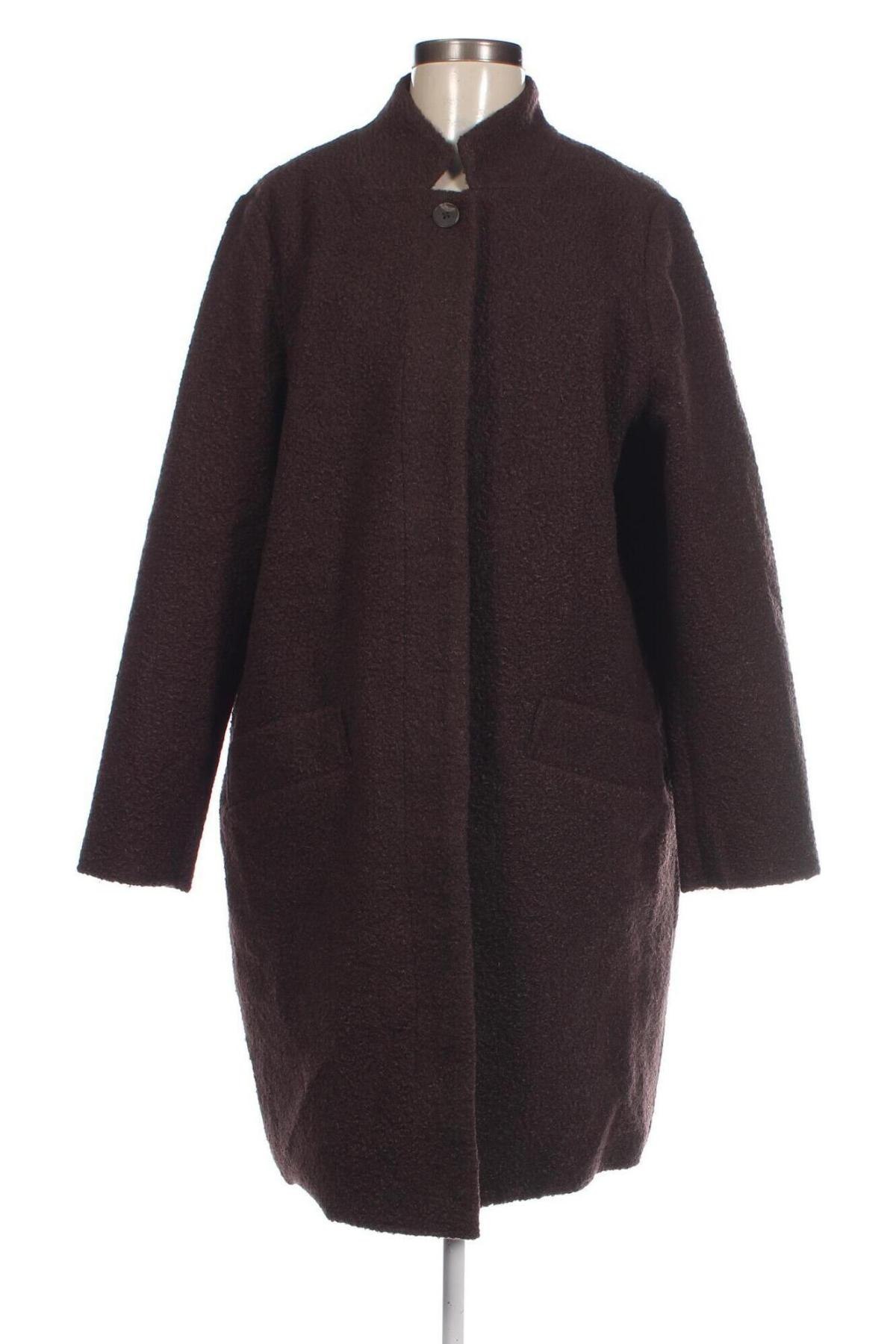 Γυναικείο παλτό Tom Tailor, Μέγεθος XXL, Χρώμα Καφέ, Τιμή 31,55 €