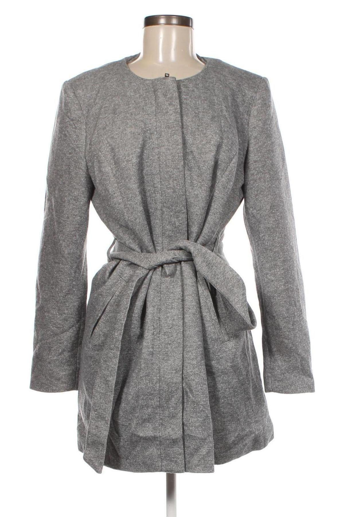 Γυναικείο παλτό Vero Moda, Μέγεθος L, Χρώμα Γκρί, Τιμή 9,80 €