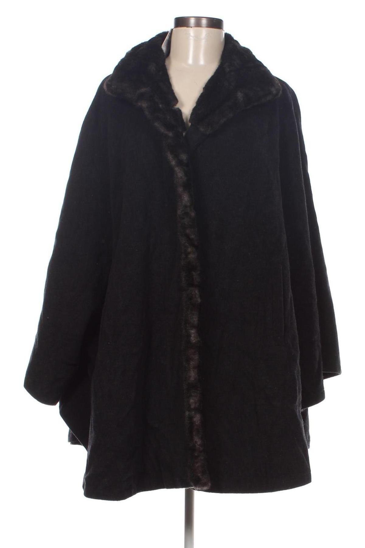 Damenmantel Wool & Cashmere, Größe M, Farbe Schwarz, Preis € 30,09