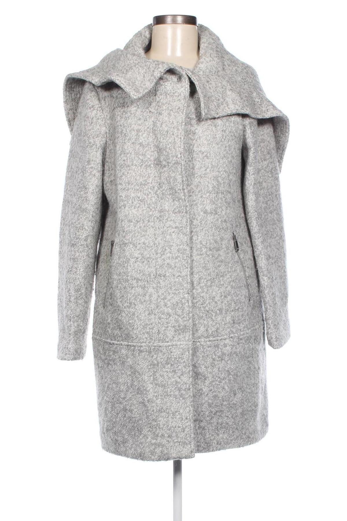 Дамско палто Yessica, Размер M, Цвят Сив, Цена 50,29 лв.