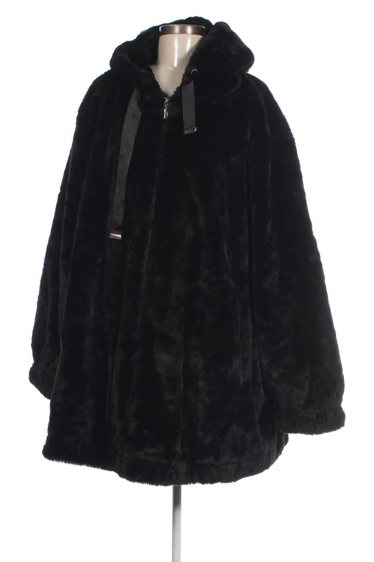 Γυναικείο παλτό Yours, Μέγεθος 4XL, Χρώμα Μαύρο, Τιμή 39,59 €