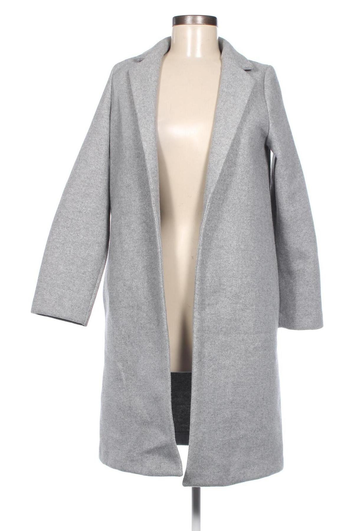 Damenmantel Zara, Größe S, Farbe Grau, Preis 47,32 €